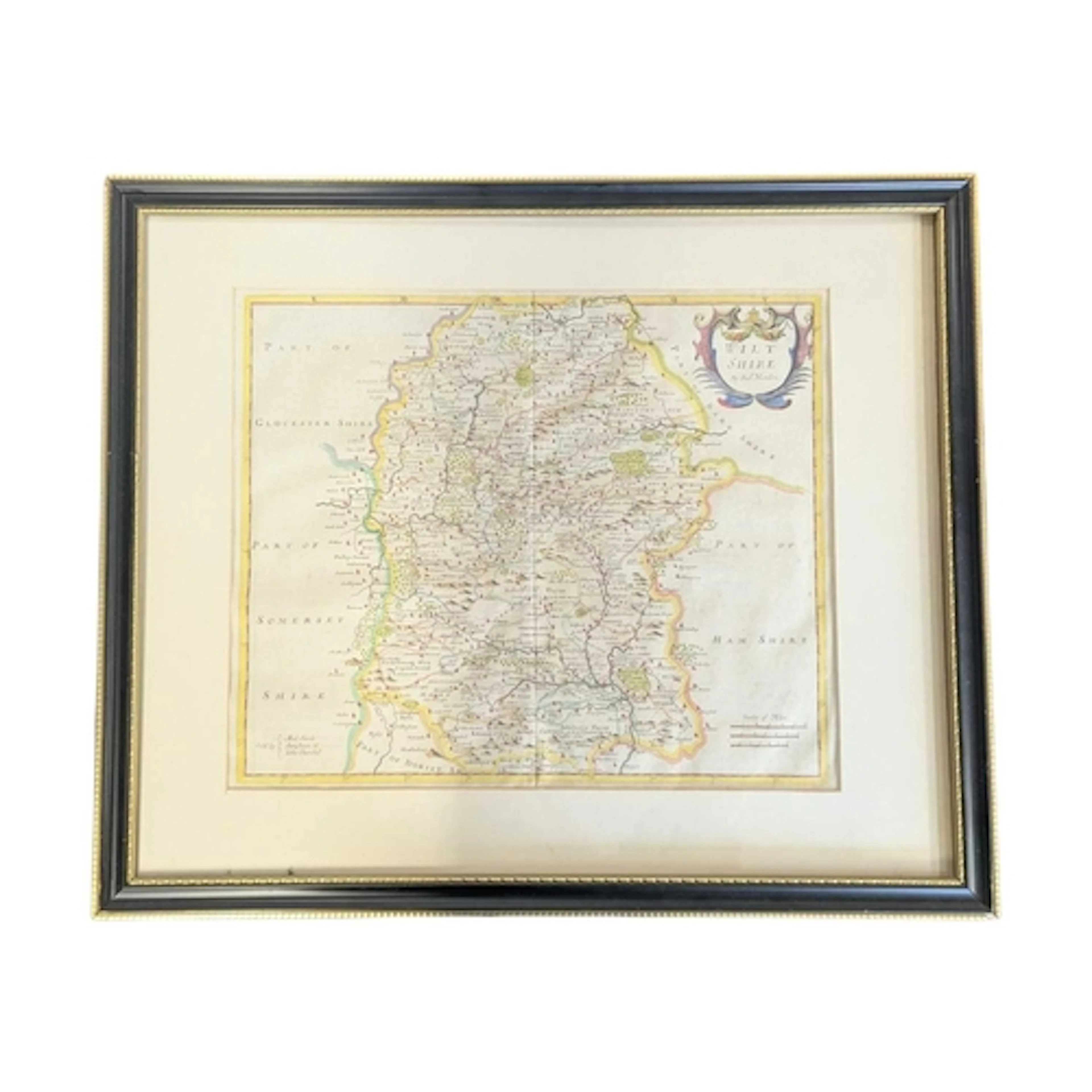 Robert Morden (c1650 - 1703) - a late 17th century circa 169...