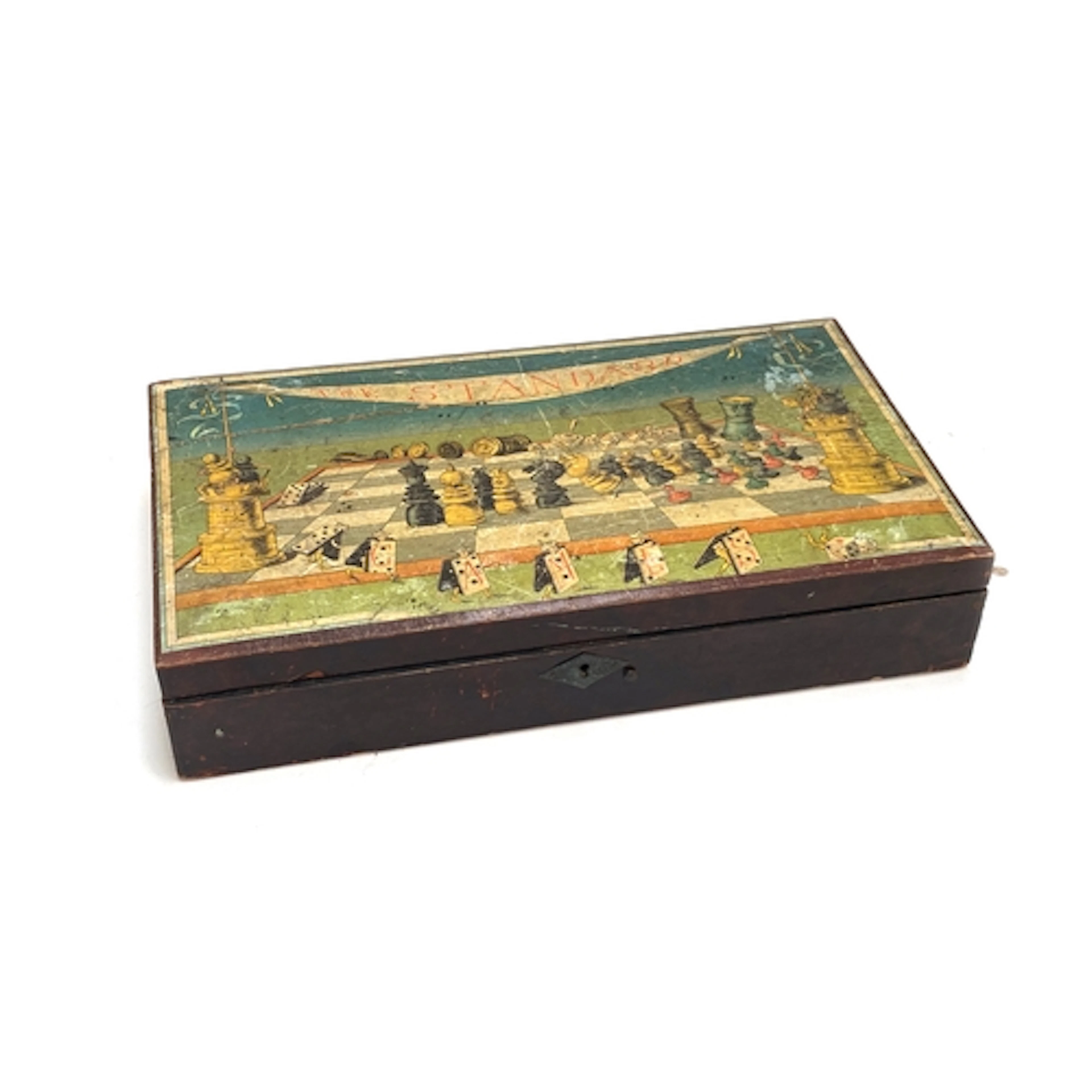 An early 20th century J.W. Spear & Sons game compendium, con...