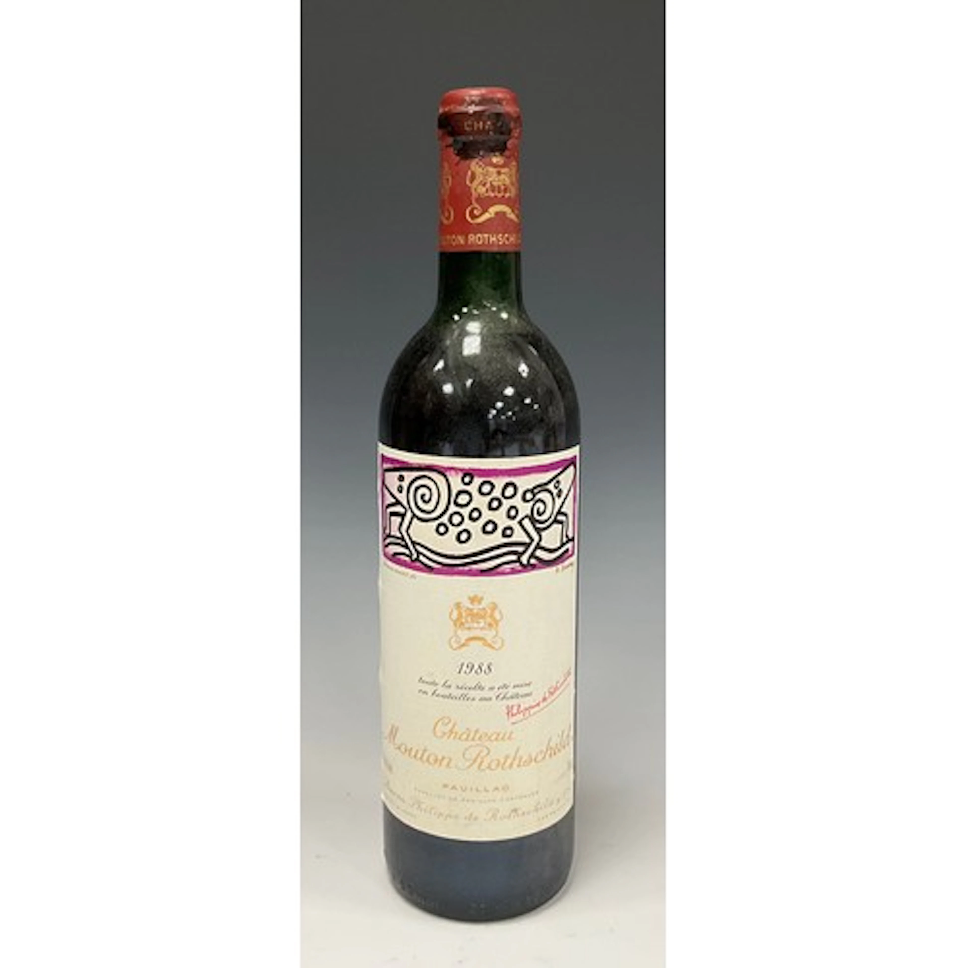 Wines & Spirits - Chateau Mouton Rothschild Pauillac, 1988, ...