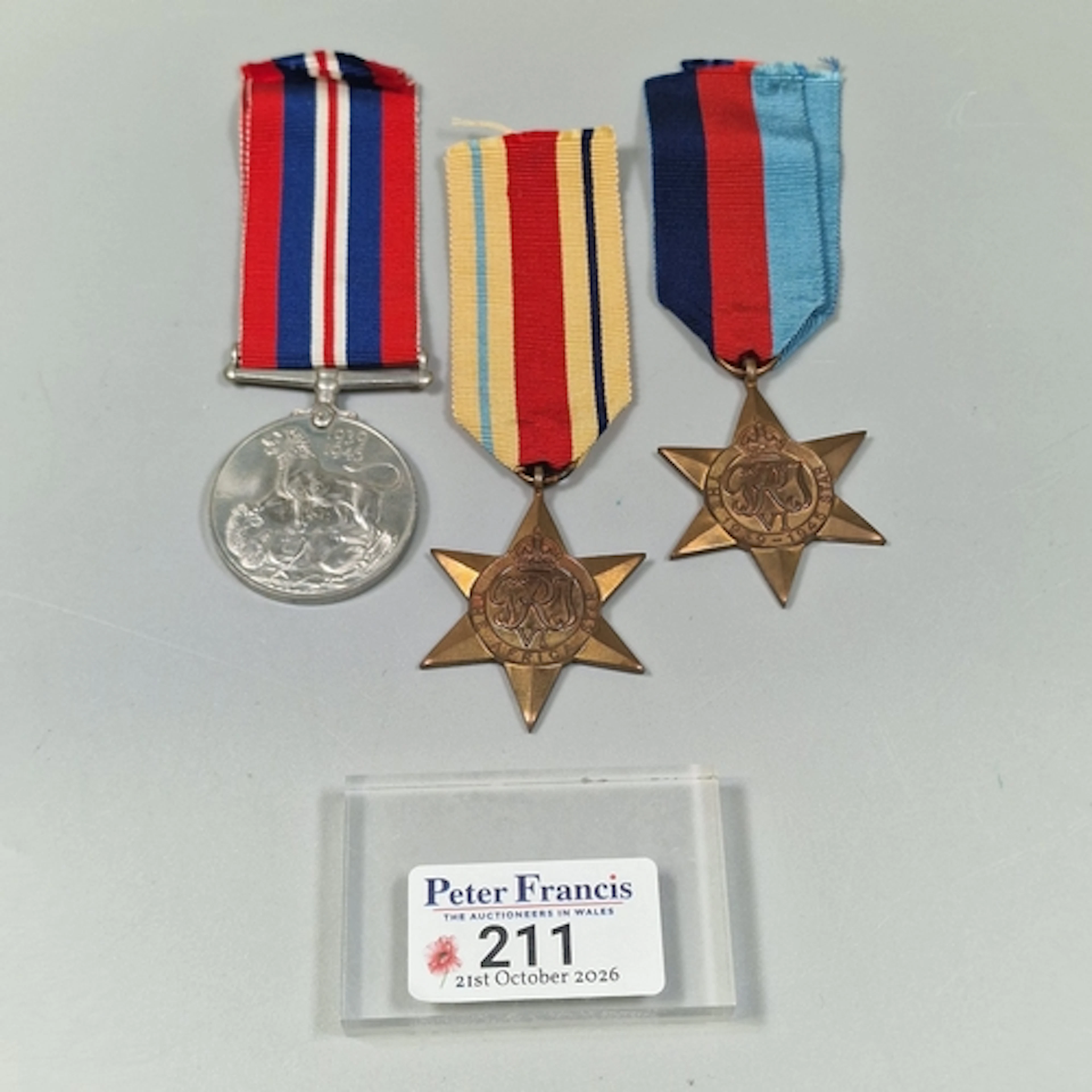 WW2 British medal group posthumously awarded to 7625767 Pte....