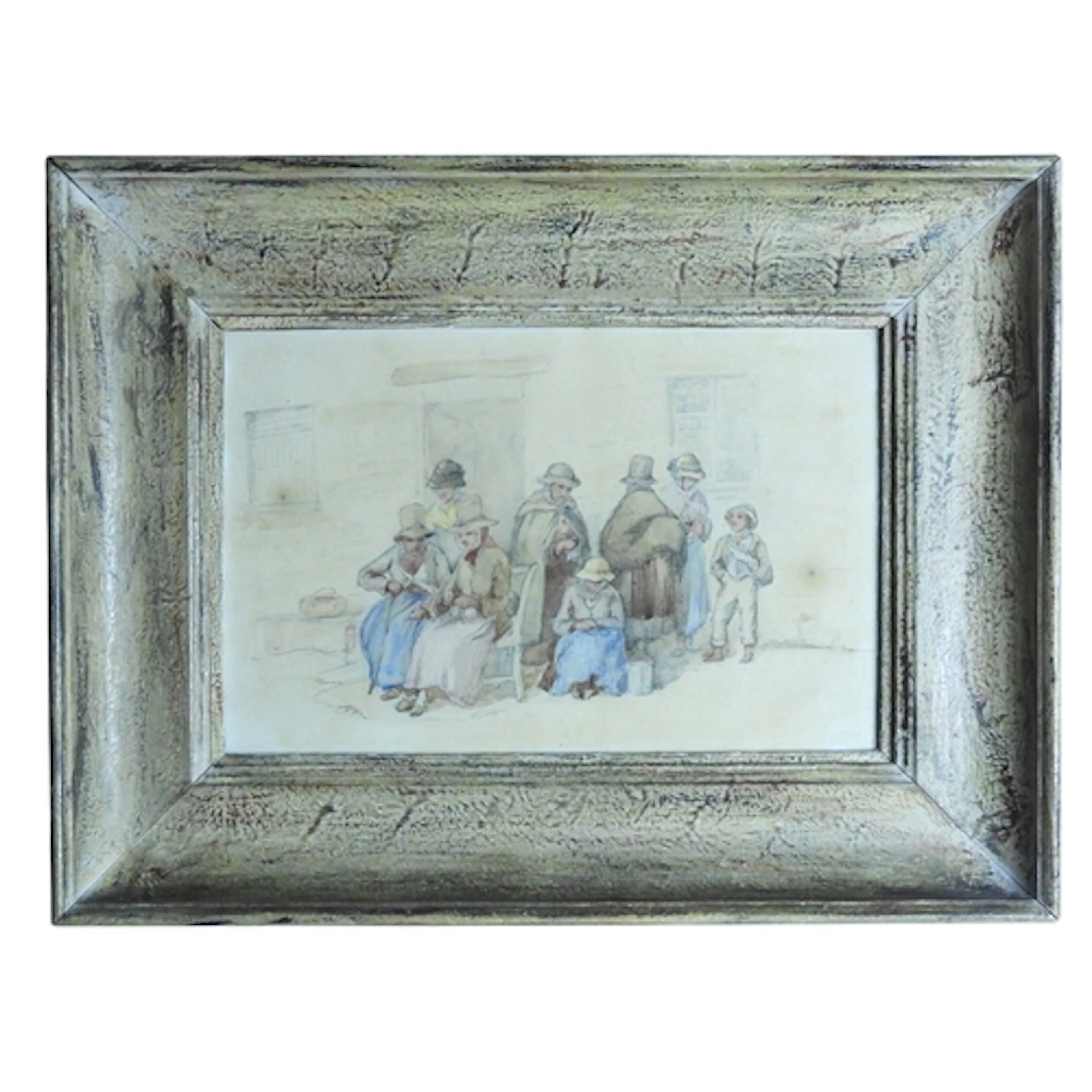 J*G* WILLIAMS (19th CENTURY) WELSH OLD WOMEN, TAN Y BWLCH, N...