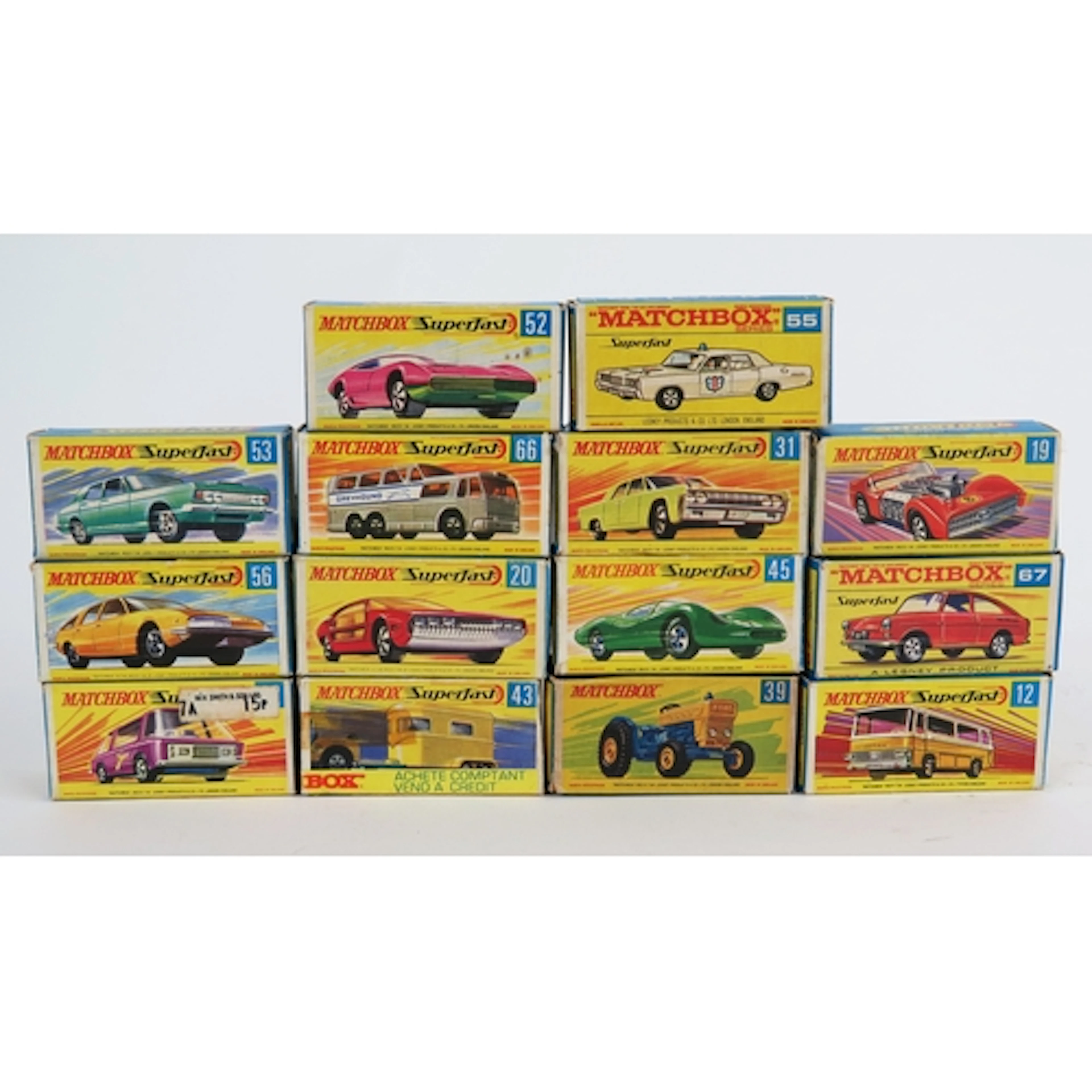 Matchbox Superfast Collection of 13 including 67 Volkswagen,...