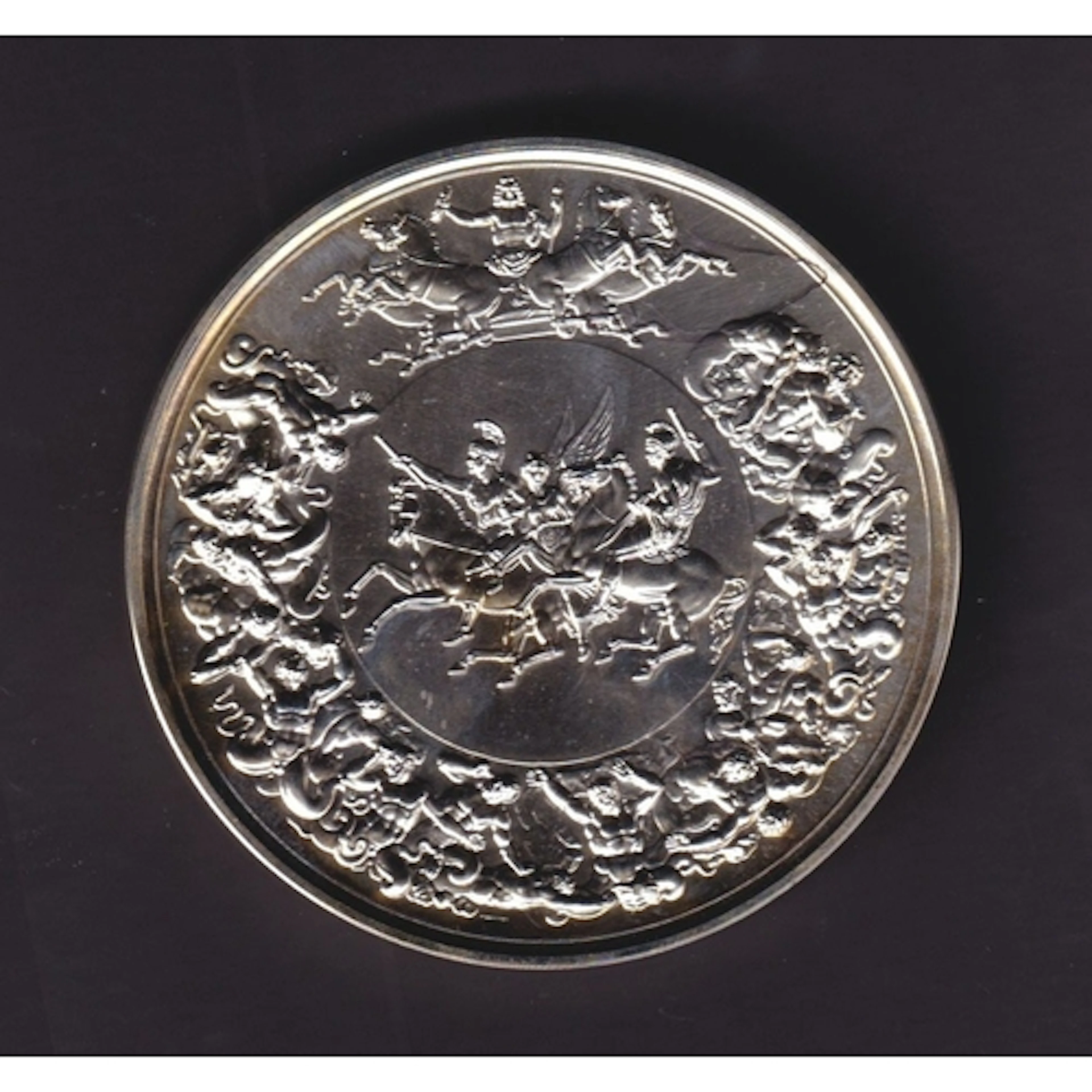 Royal Mint 1990 Battle of Waterloo 175th Anniversary sterlin...