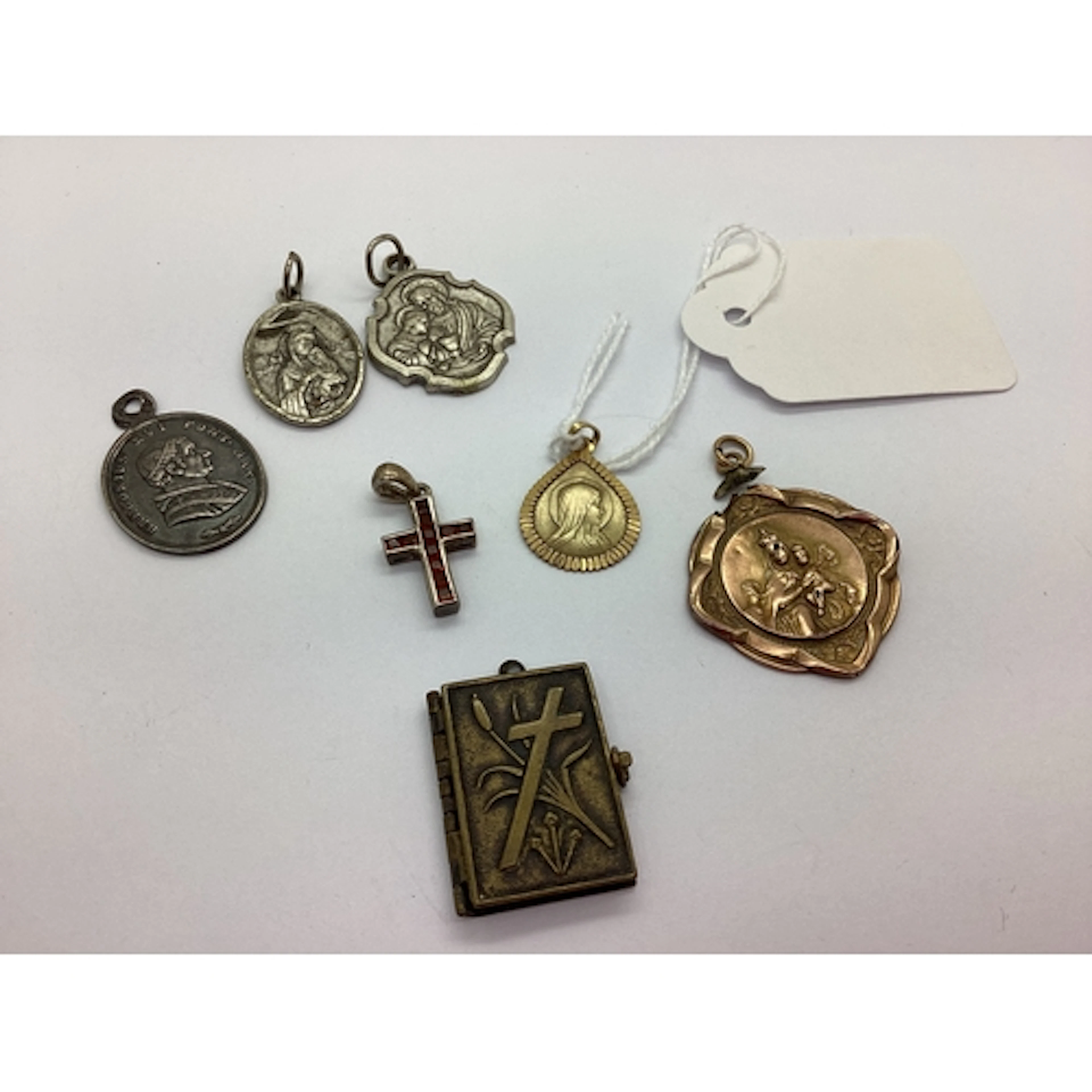 Religious Interest; A Small Collection of Pendants/Medals, i...