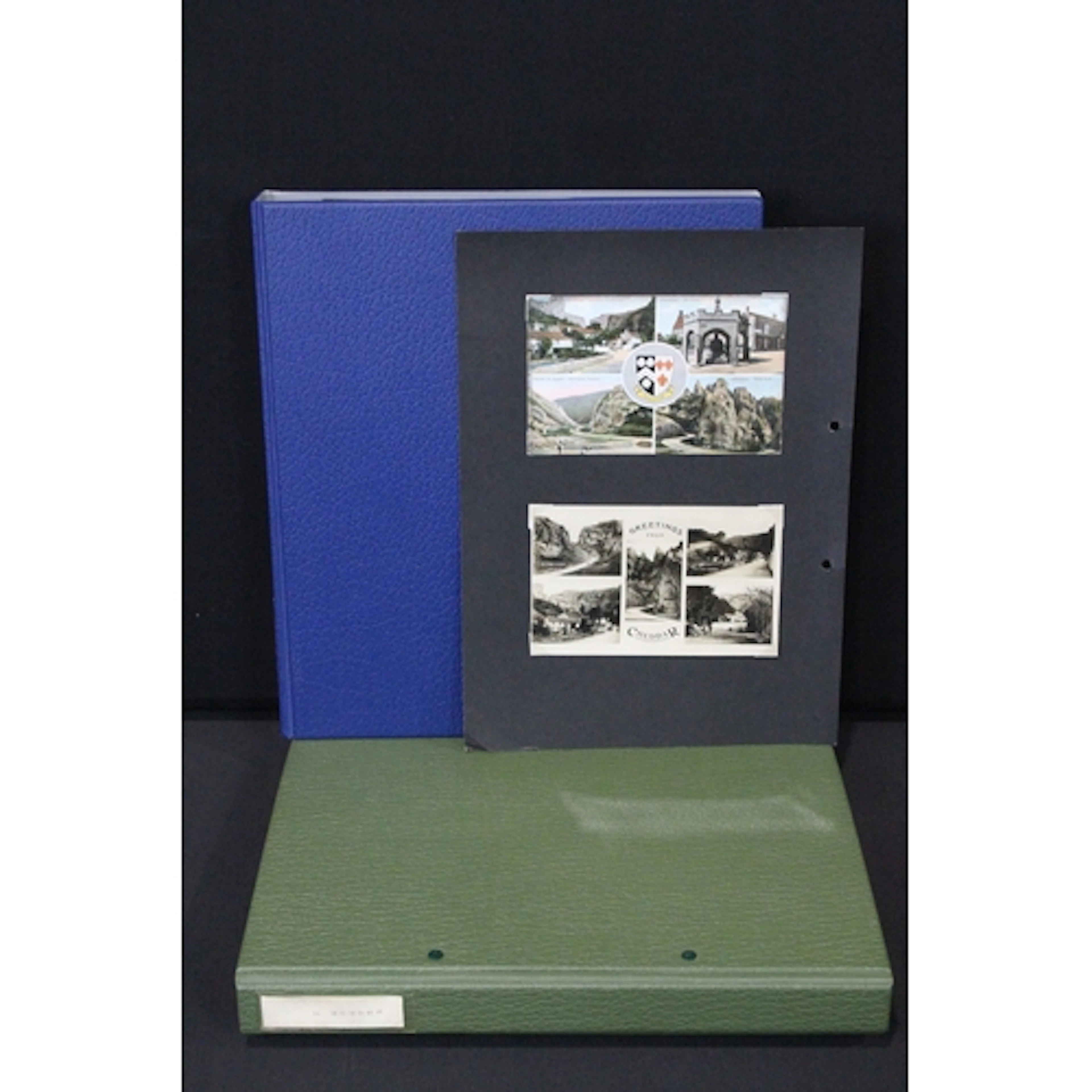 A large collection of early 20th century printed and real ph...