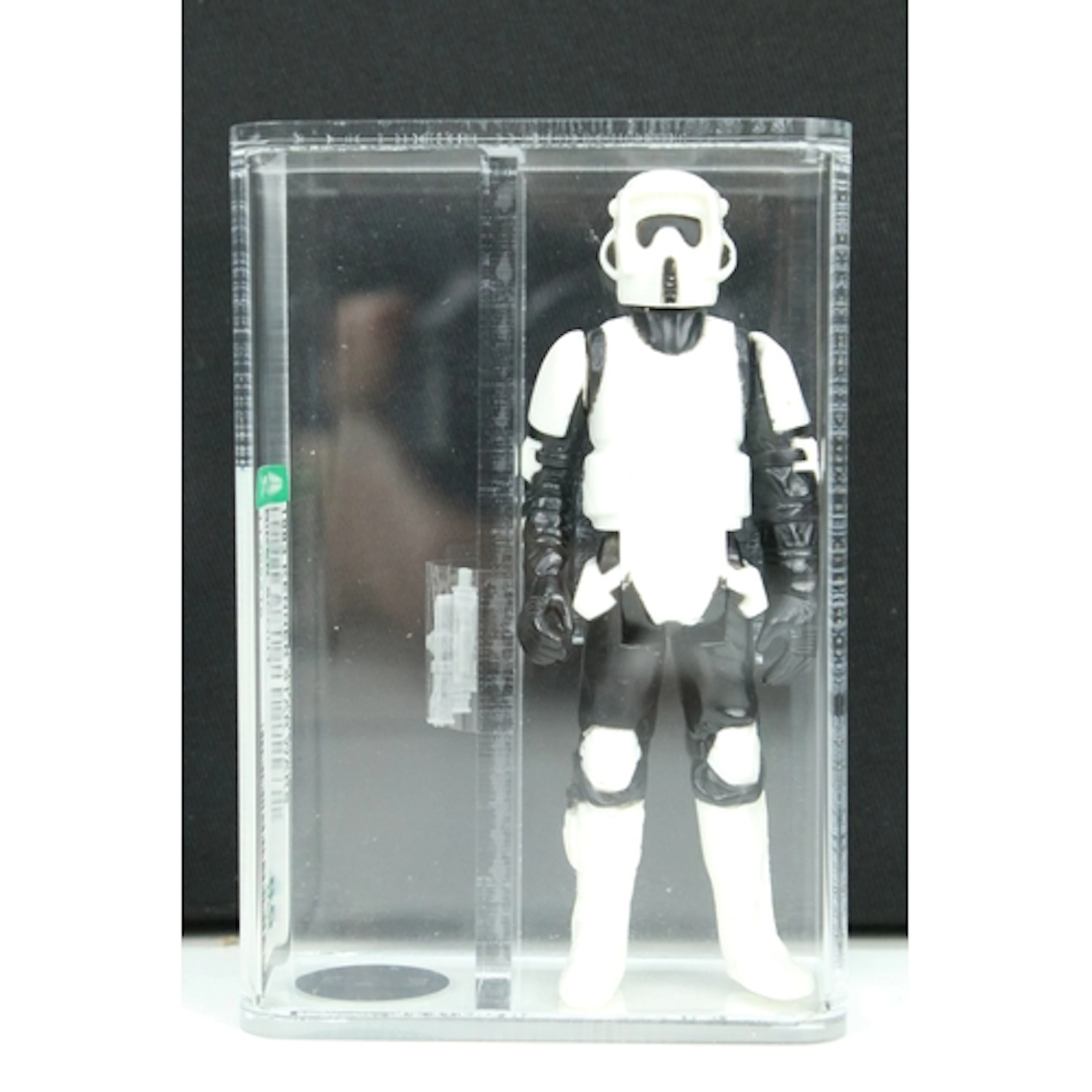 Star Wars - AFA graded cased 1983 Kenner Star Wars Biker Sco...