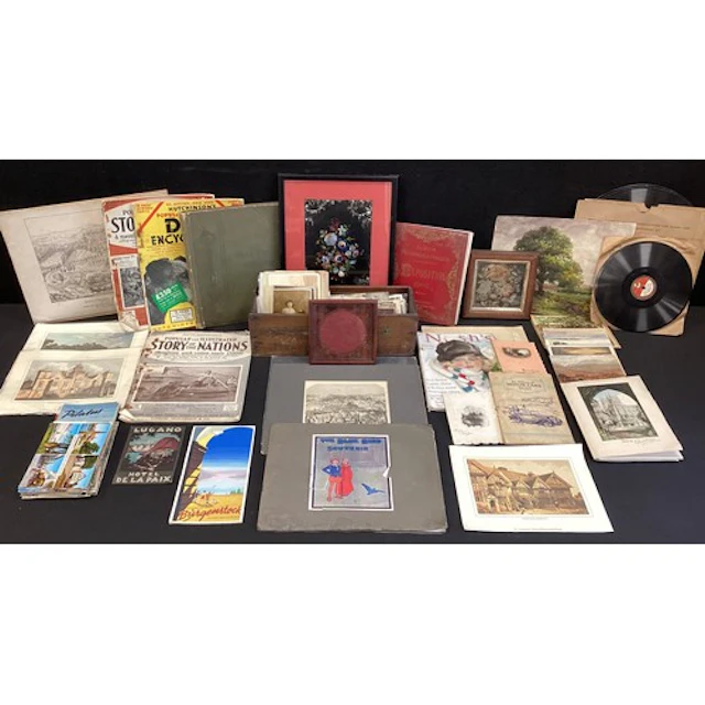 Postcards and Ephemera - Victorian and later portrait photog...