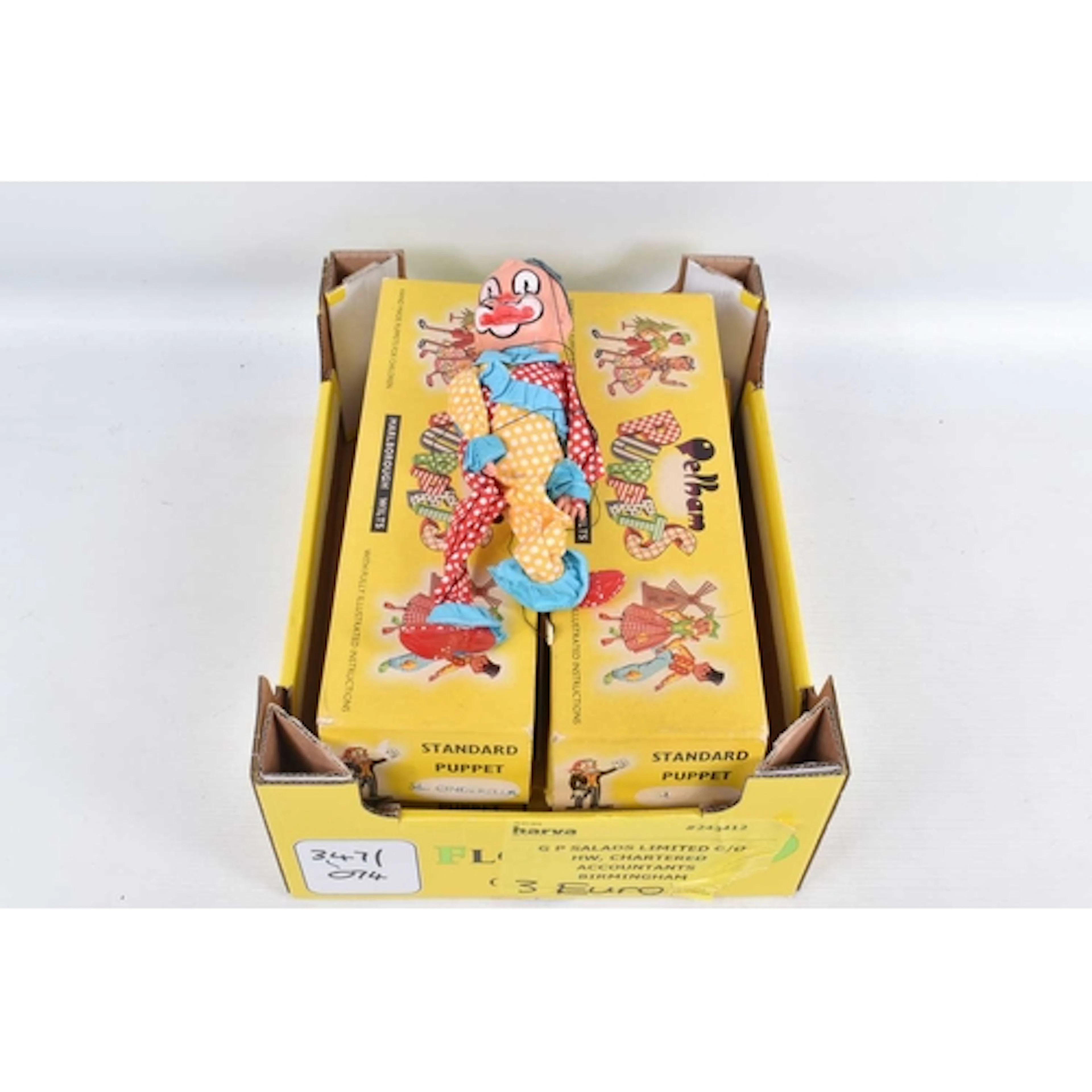 FOUR BOXED PELHAM PUPPETS, SL Cinderella, Prince Charming, S...