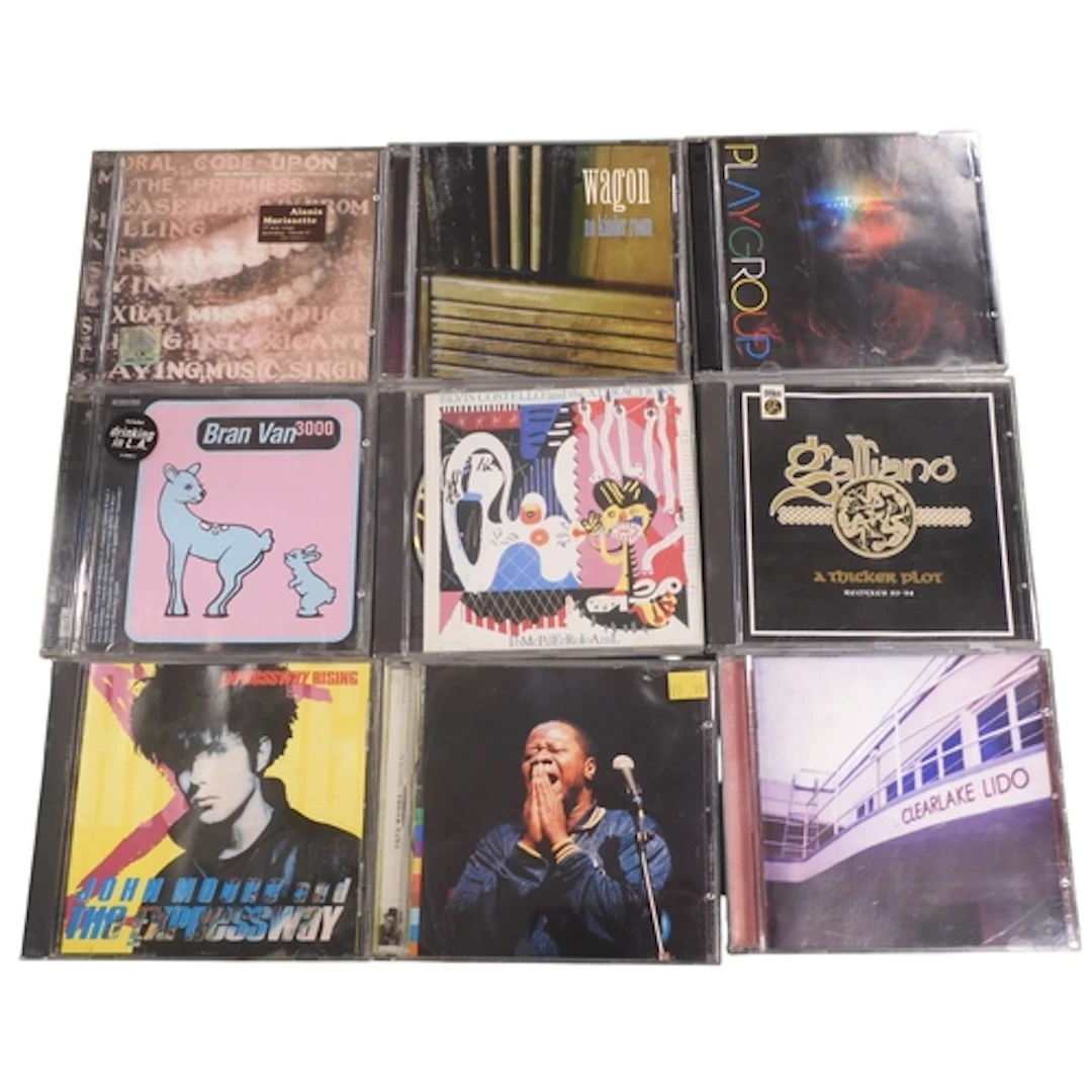 CD's - POP/ROCK/FOLK-ROCK - Two boxes of mixed genre Co...