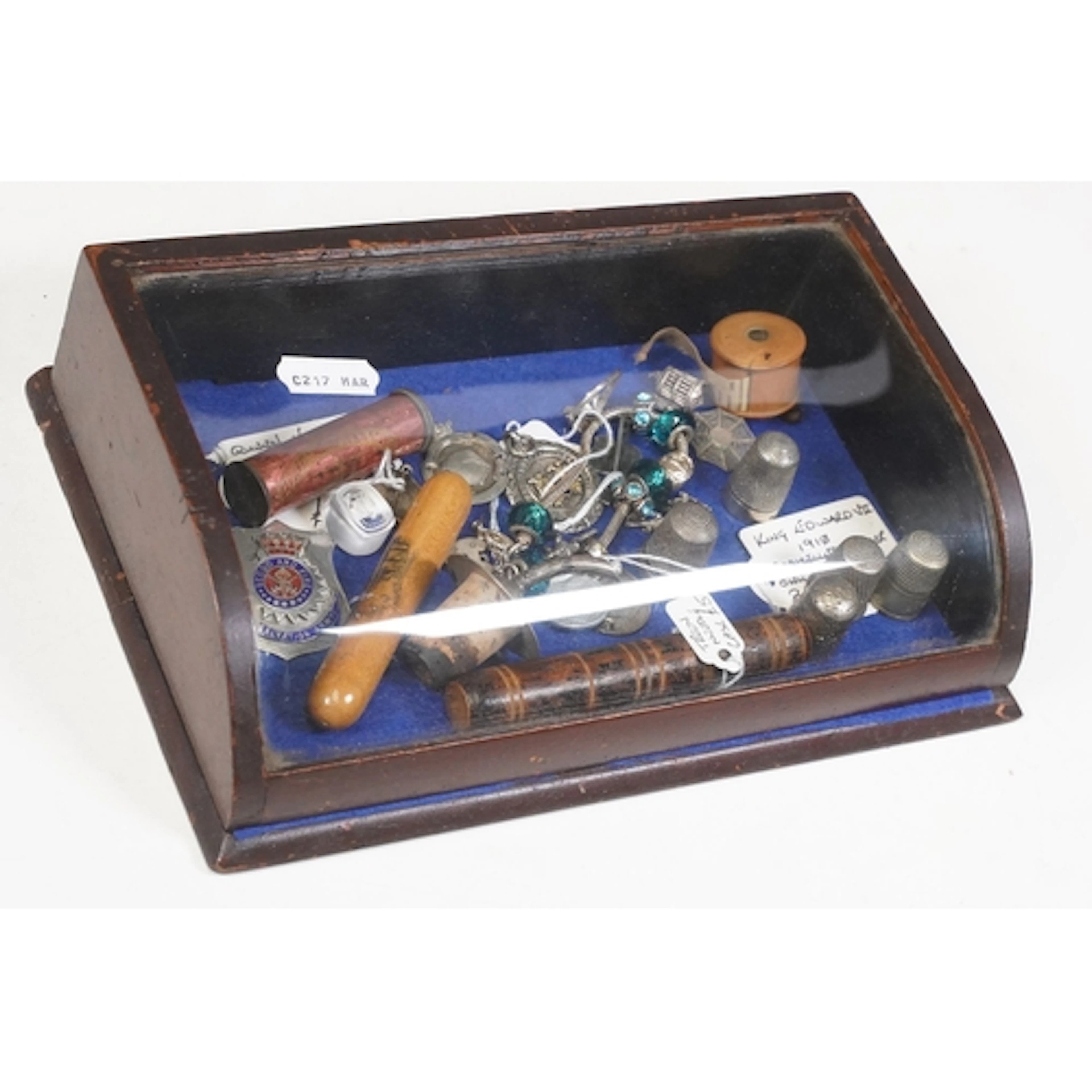1887 enamelled six pence brooch with Queen Victoria verso to...