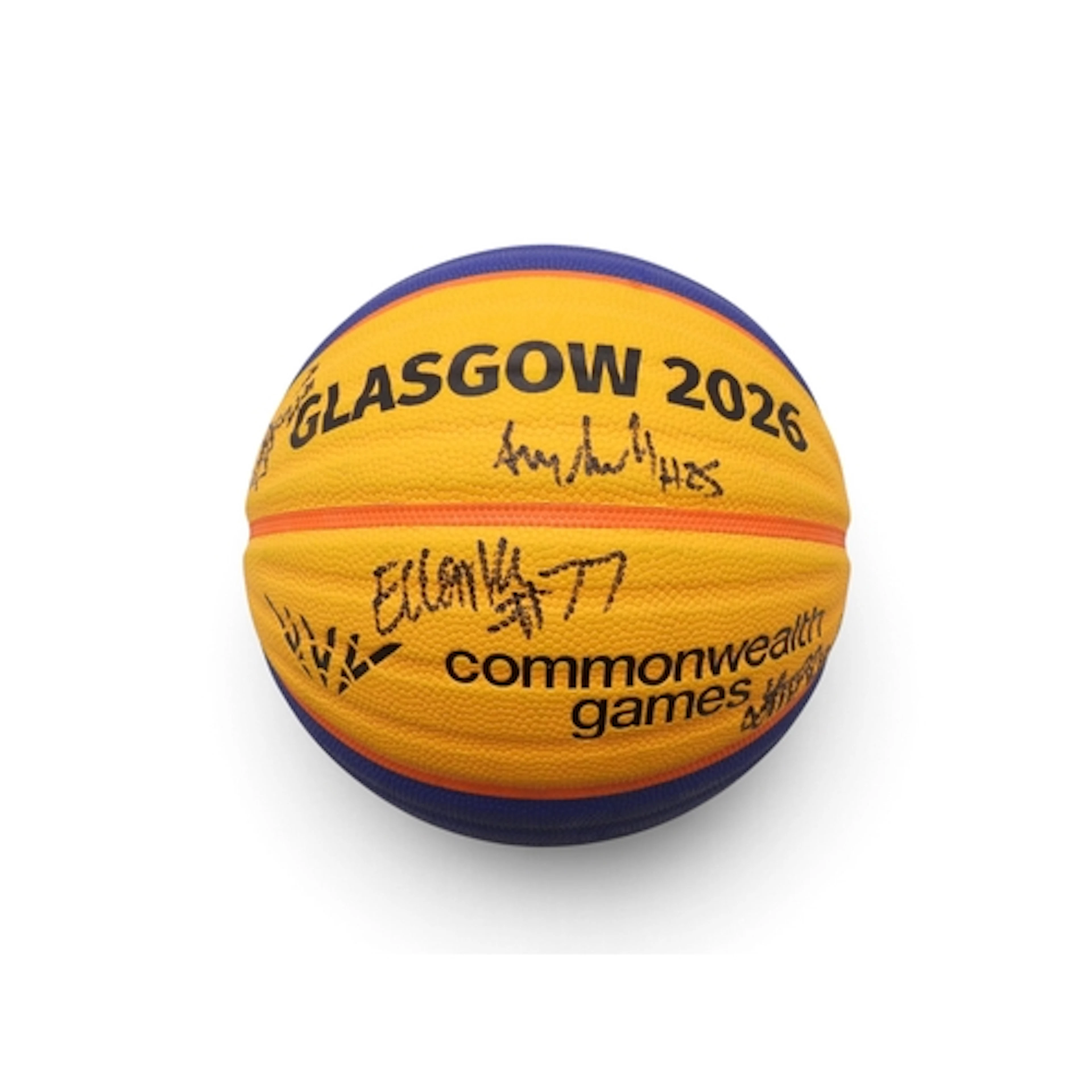 G2026 - Women's Basketball 3x3 Final match-used ball Signed ...