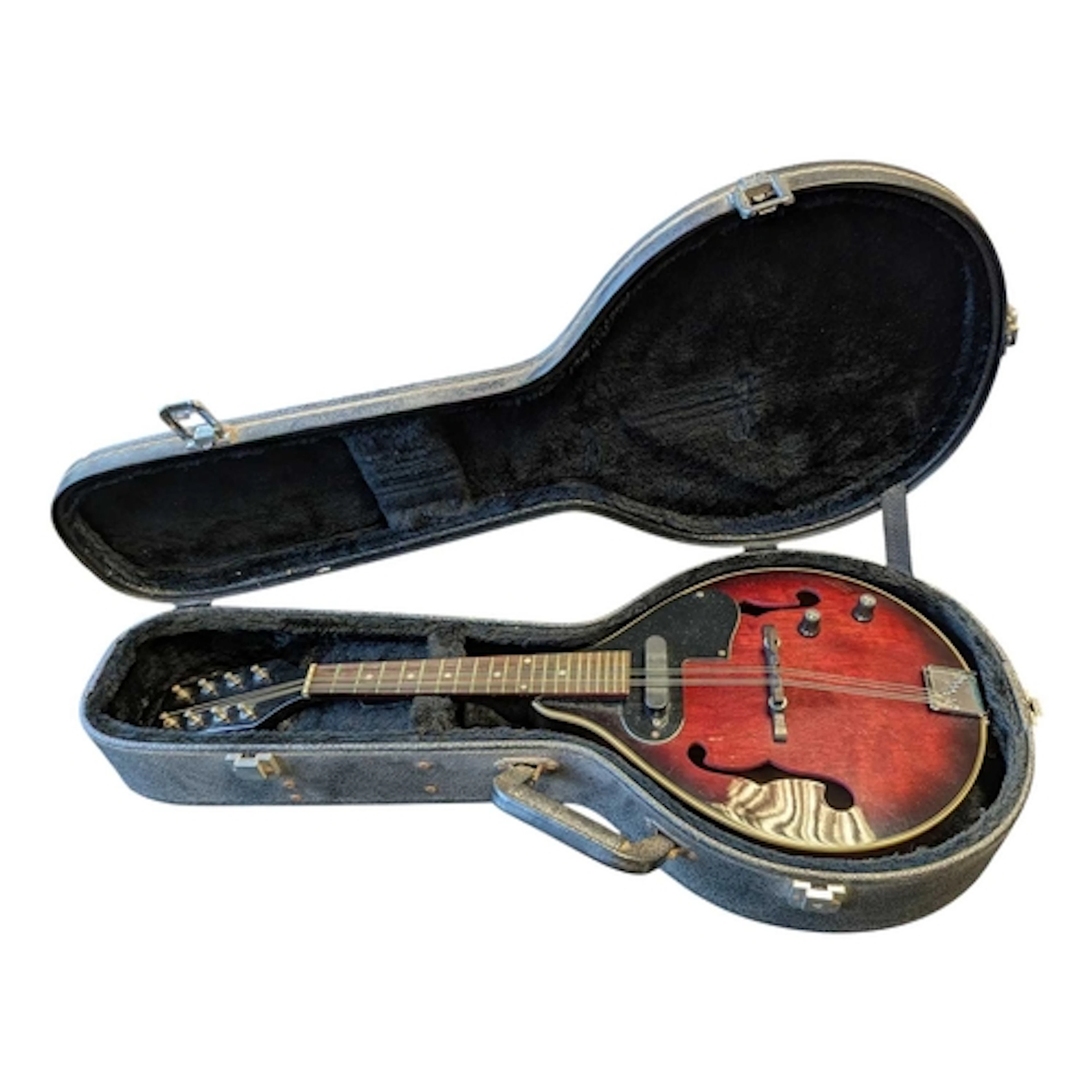 21st century De Ville semi-acoustic electric mandolin. In a ...