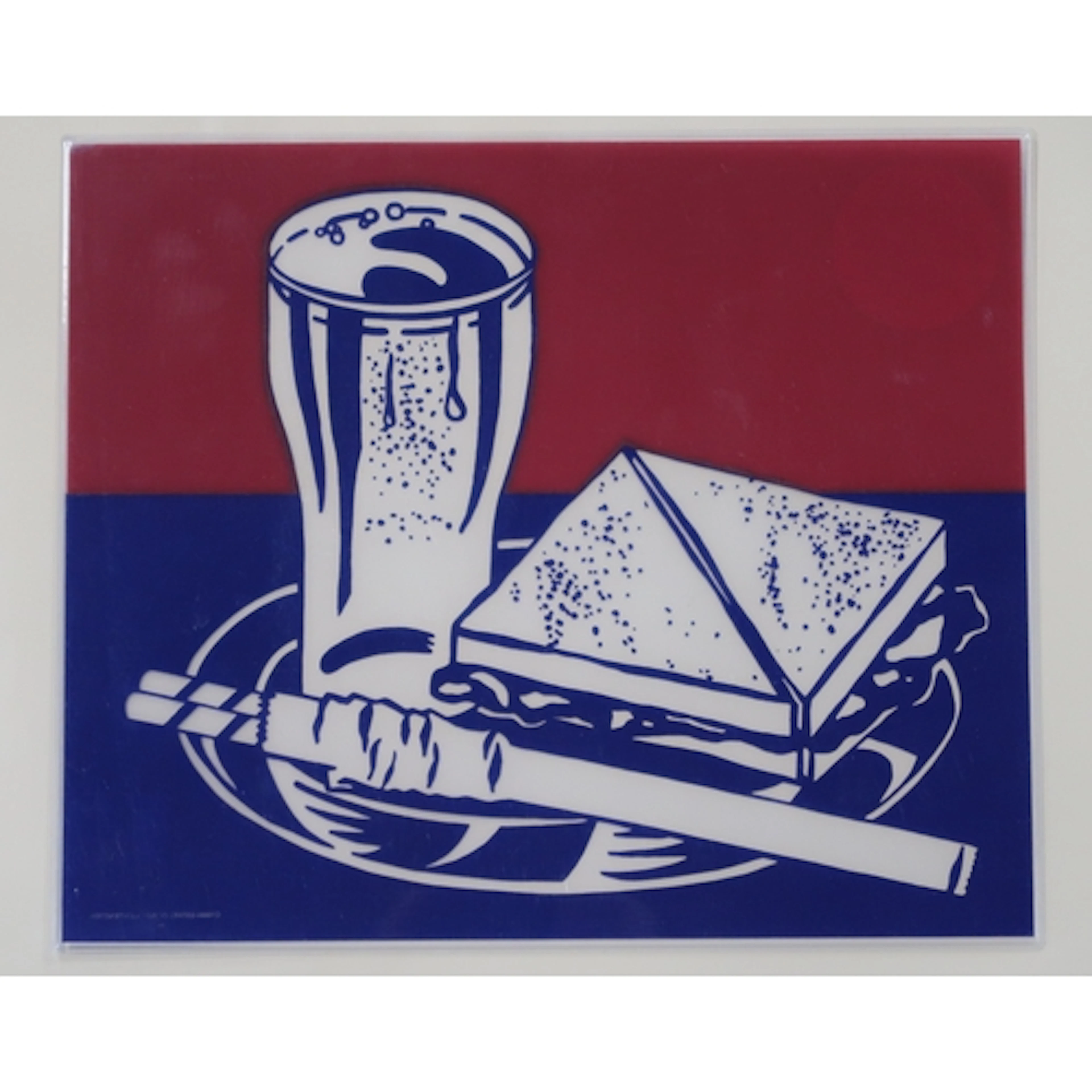 ROY LICHTENSTEIN (AMERICAN 1923-1997) 'SANDWICH & SODA...