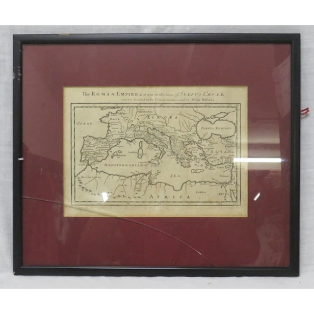 F/g Antique Map of the Roman Empire as it was in the time of...
