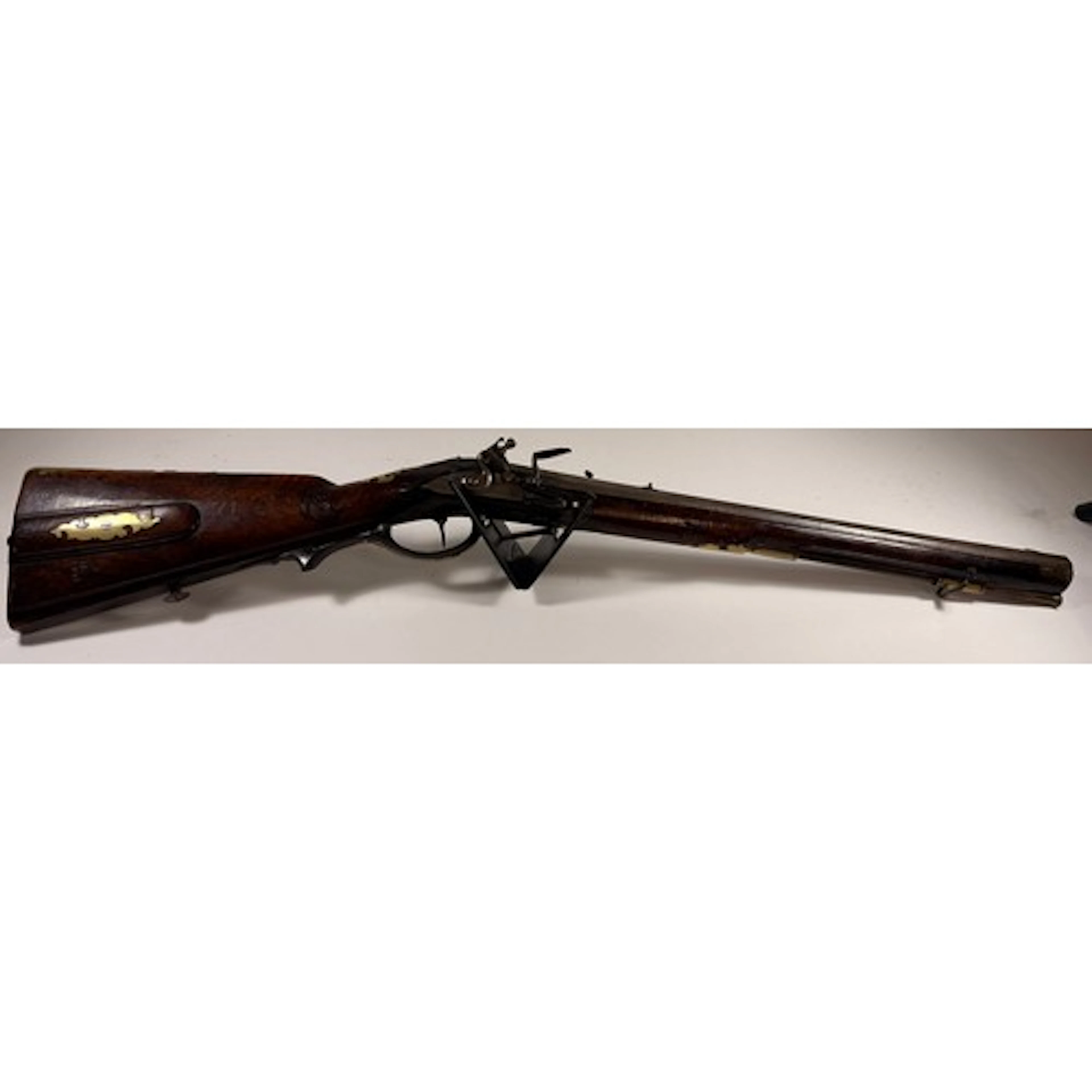 A mid-18th century 32bore Austrian or German flintlock sport...