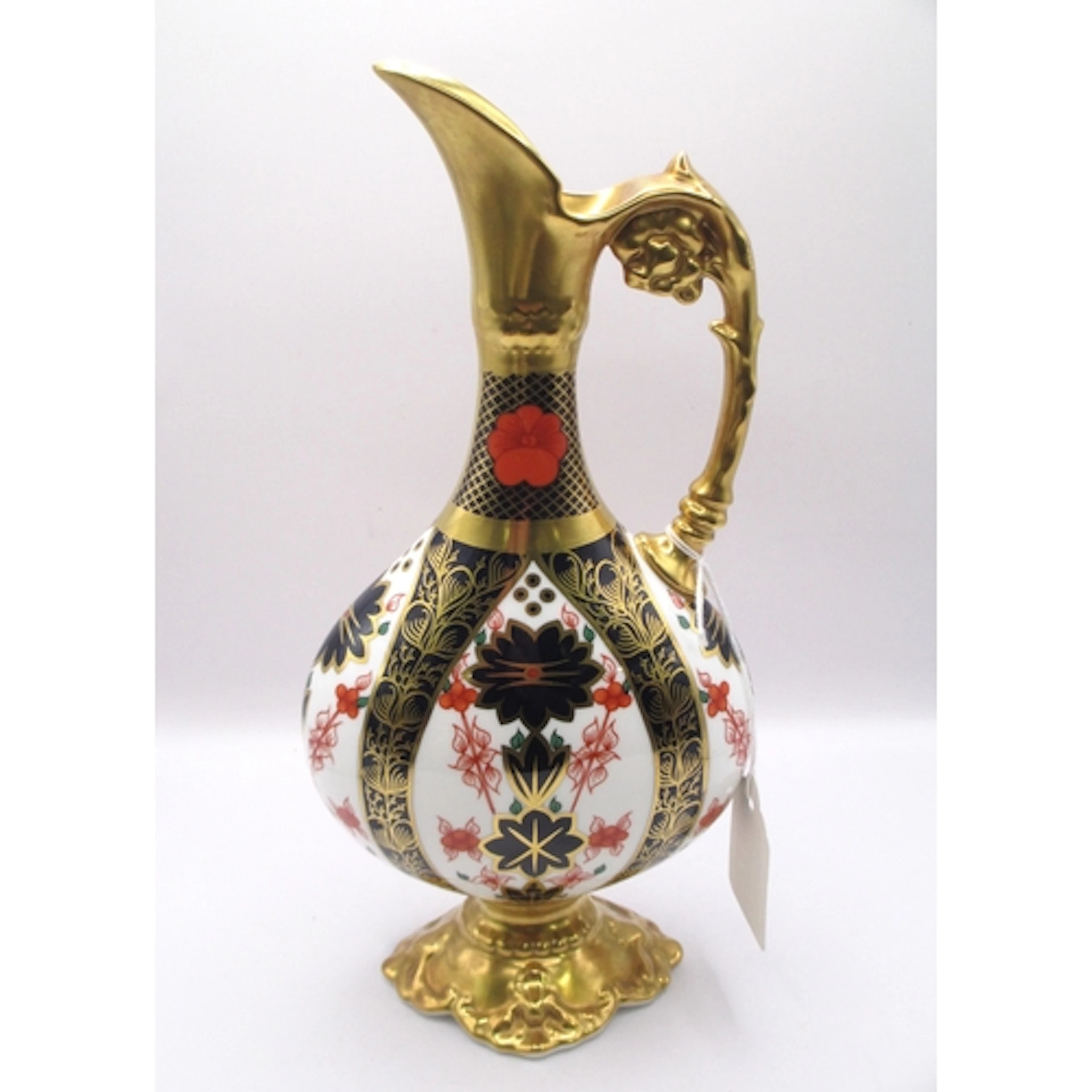 Royal Crown Derby Imari pattern jug vase, ' Old Imari ', 26c...