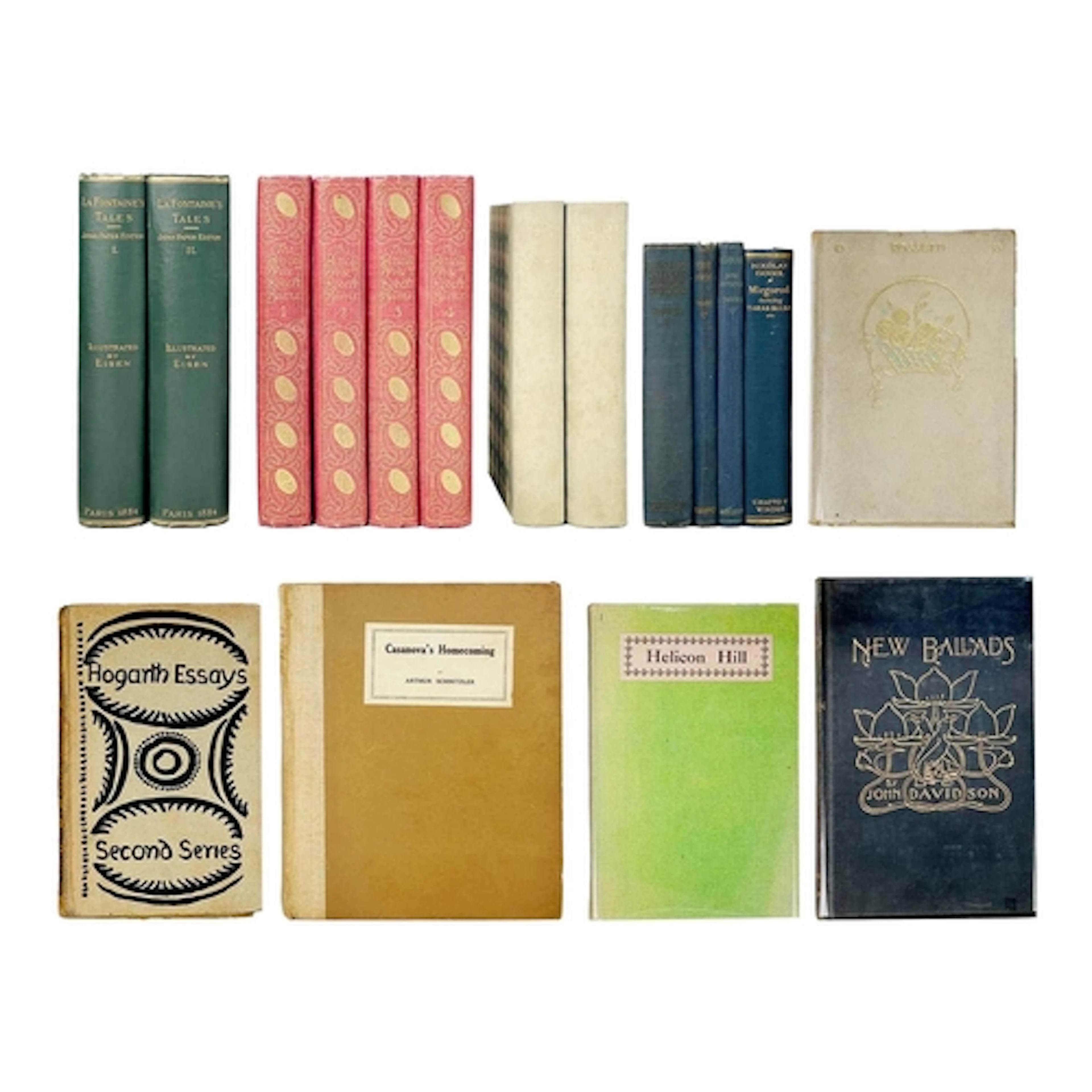 19th & 20th Century Literature, including La Fontaine, Burns...