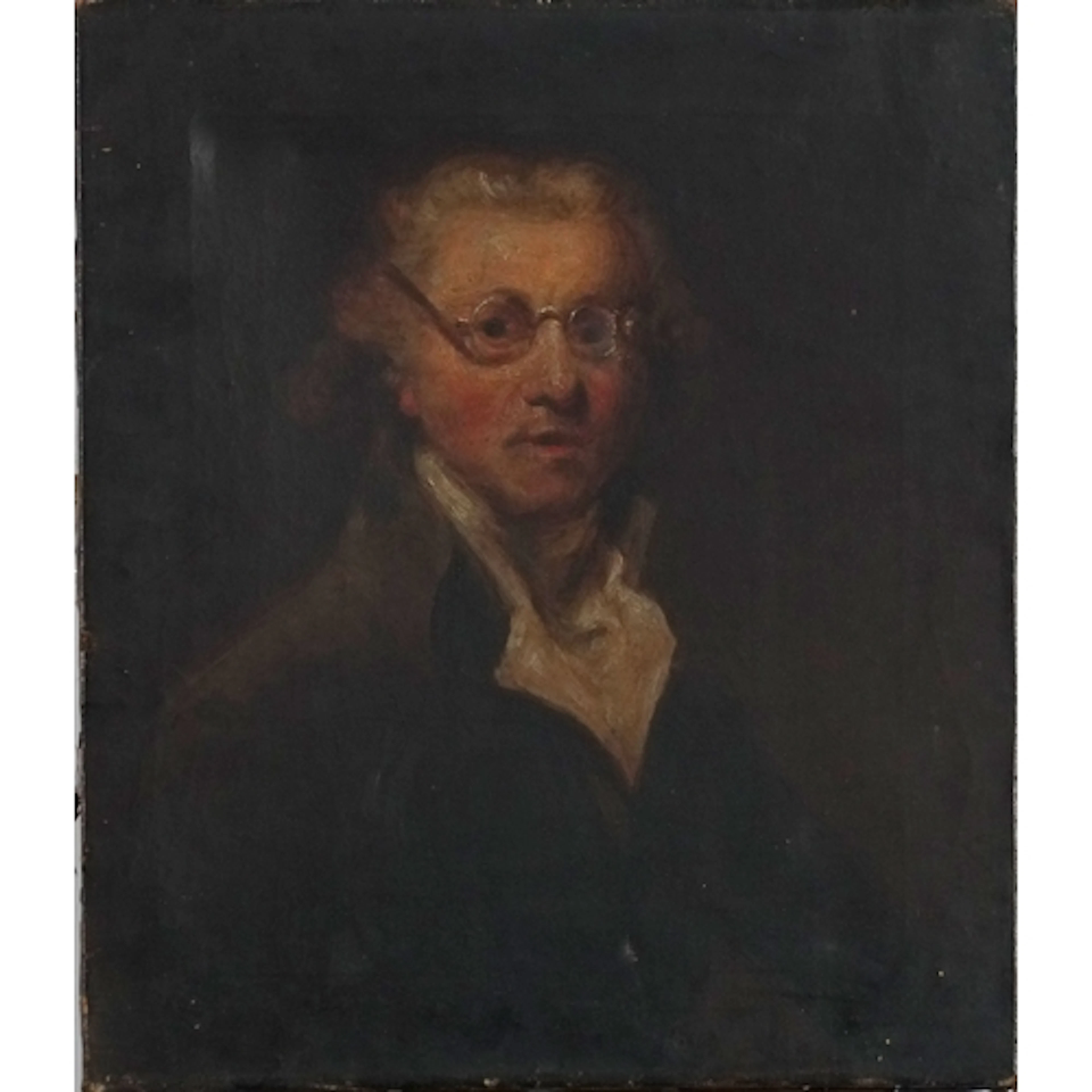 Old Master style oil on canvas possibly John Bowring 4th Gov...