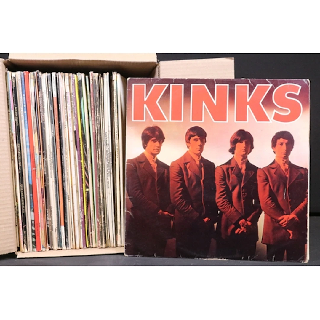 Vinyl - 42 Rock & Pop LPs to include The Kinks, The Beatles ...