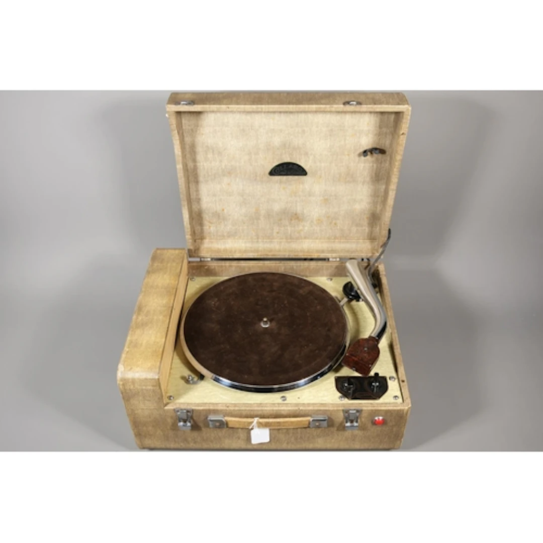 Collaro Deluxe Microgram Record Player with Chrome Arm