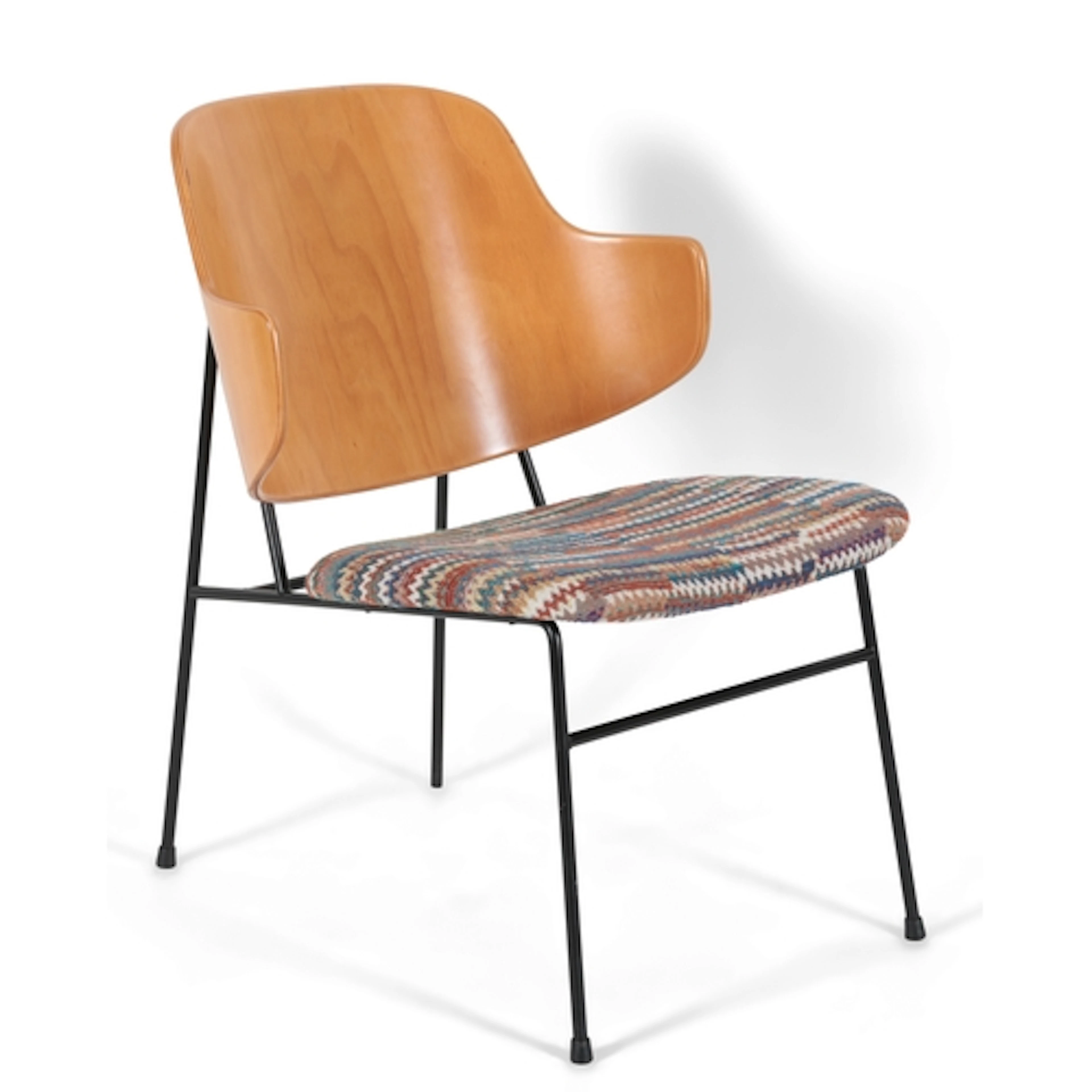 Ib Kofod-Larsen (1921-2003) for Selig: A 'Penguin' lounge ch...