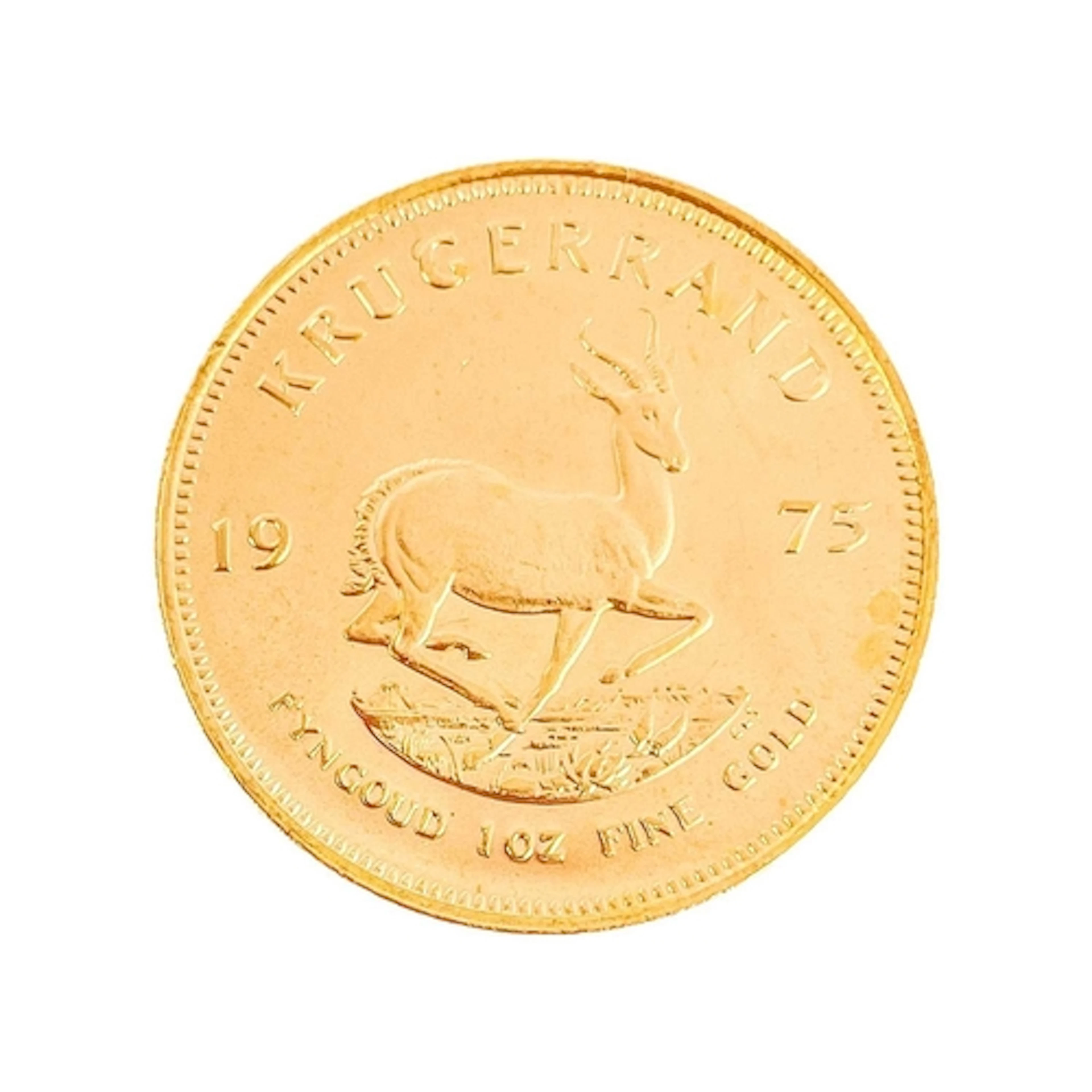 1975 Gold full Krugerrand. 1975 gold full Krugerrand in ef c...