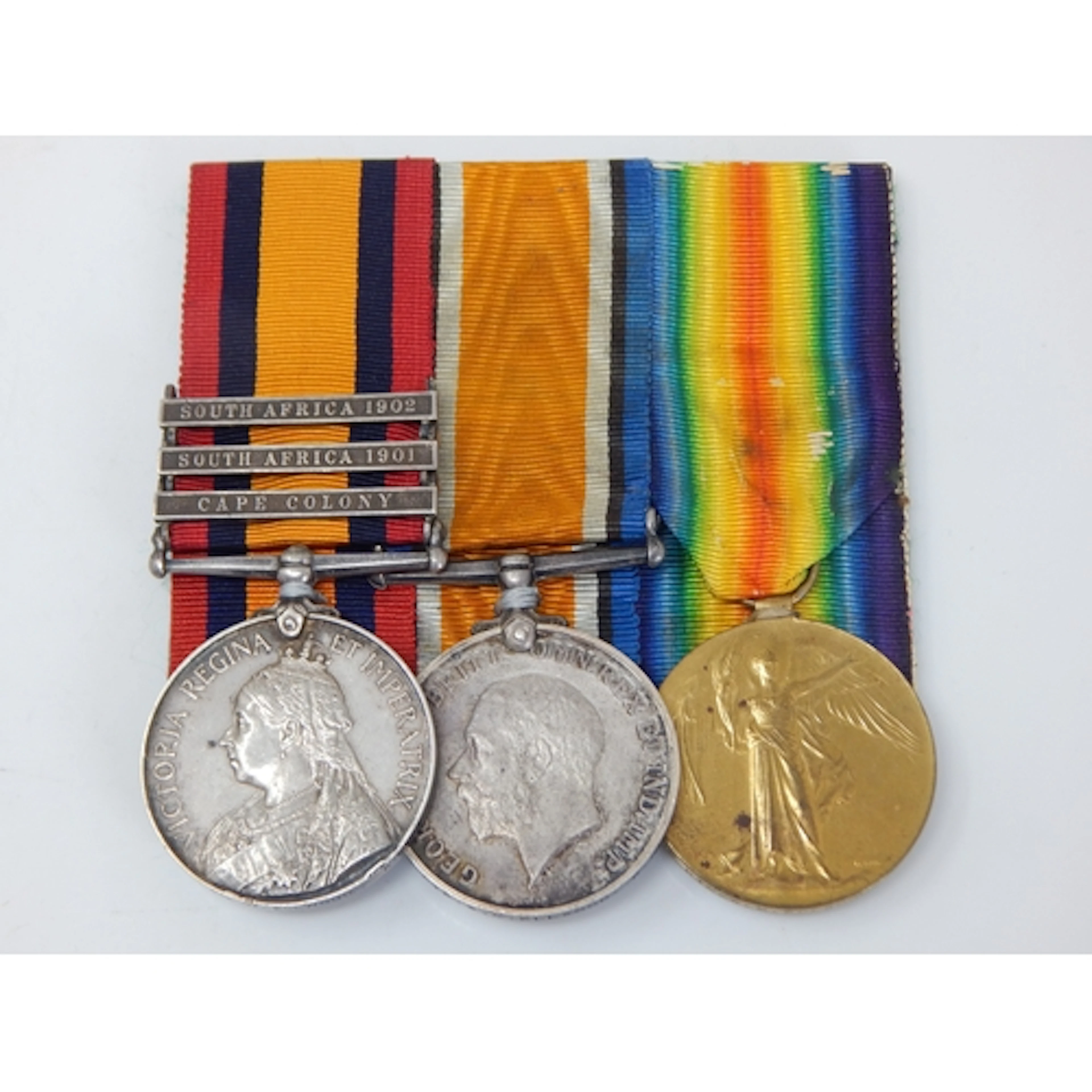 Boer War Q.S.A Medal with Clasps for Cape Colony, 1901/1902 ...