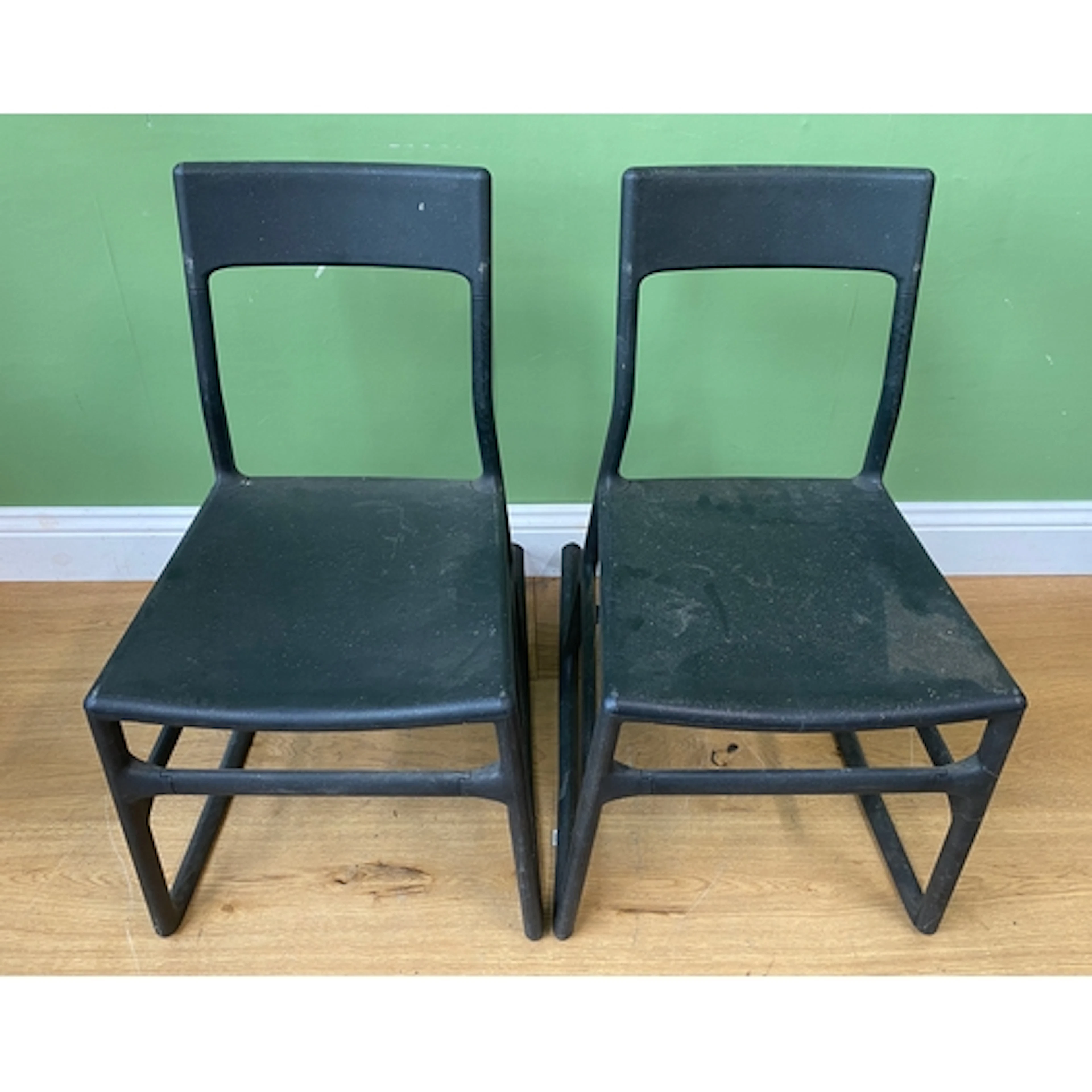 A set of four early Ikea chairs for Ellan Chris Martin