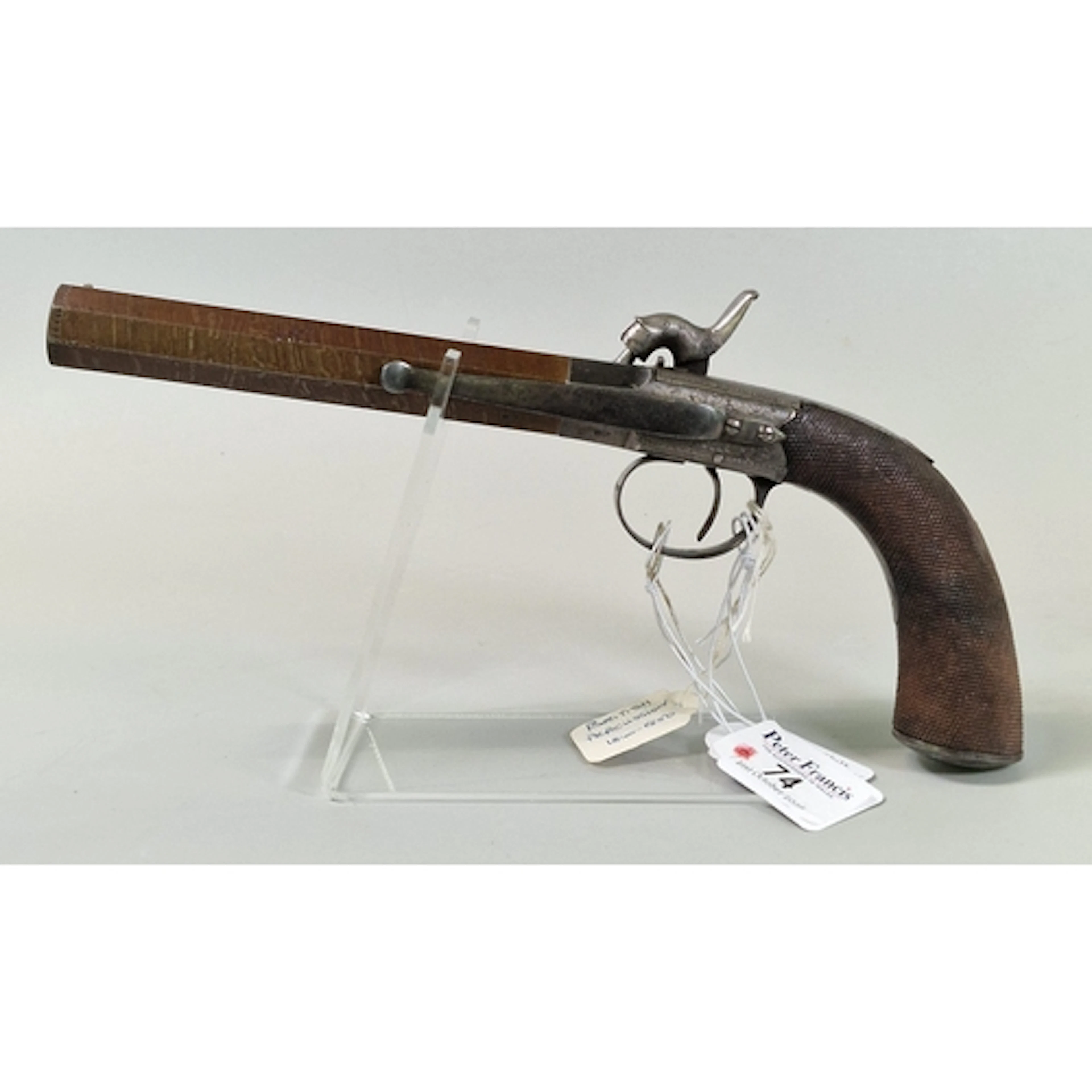 19th century British single barreled muzzle loading percussi...