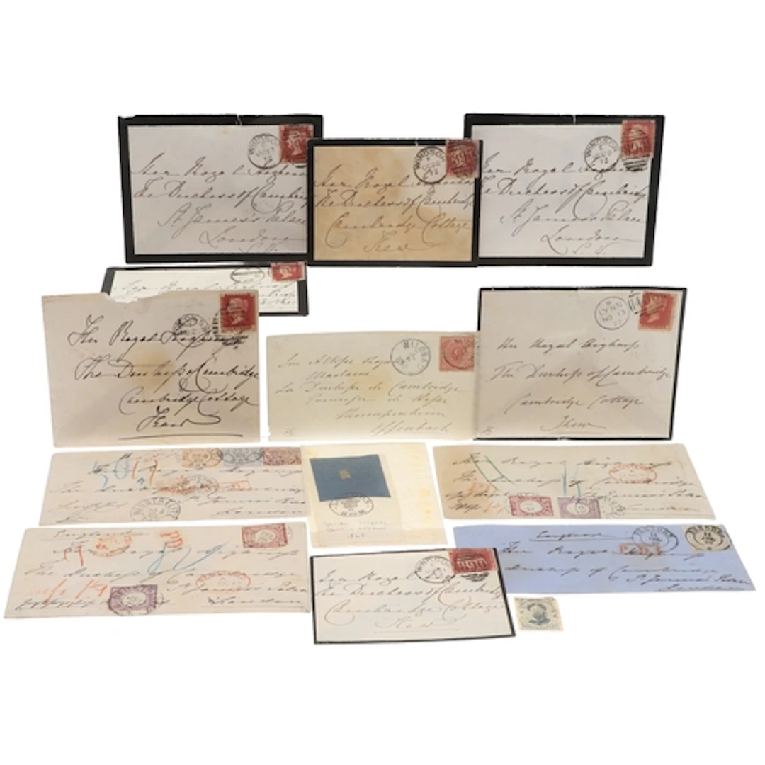 STAMP INTEREST - ROYAL RELATED POSTAL COVERS. Including six ...