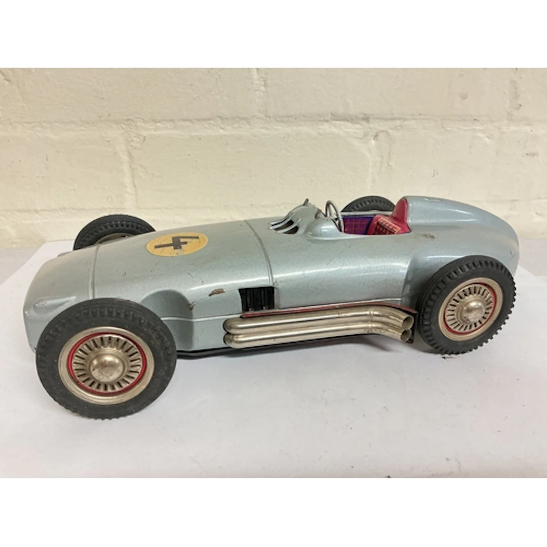 A German JNF Tinplate Mercedes-Benz W196 Silver Arrow Grand ...