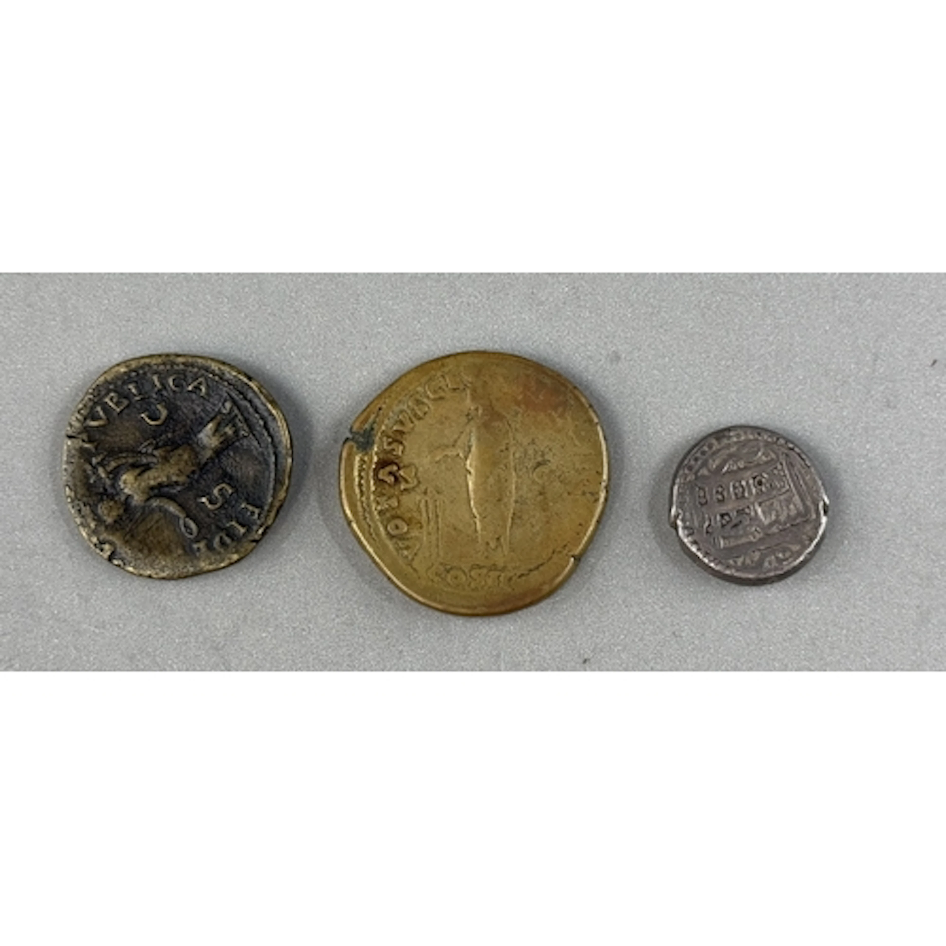 Coins: Roman Vespasian 69-79 AD, 8th consulship, the coin be...