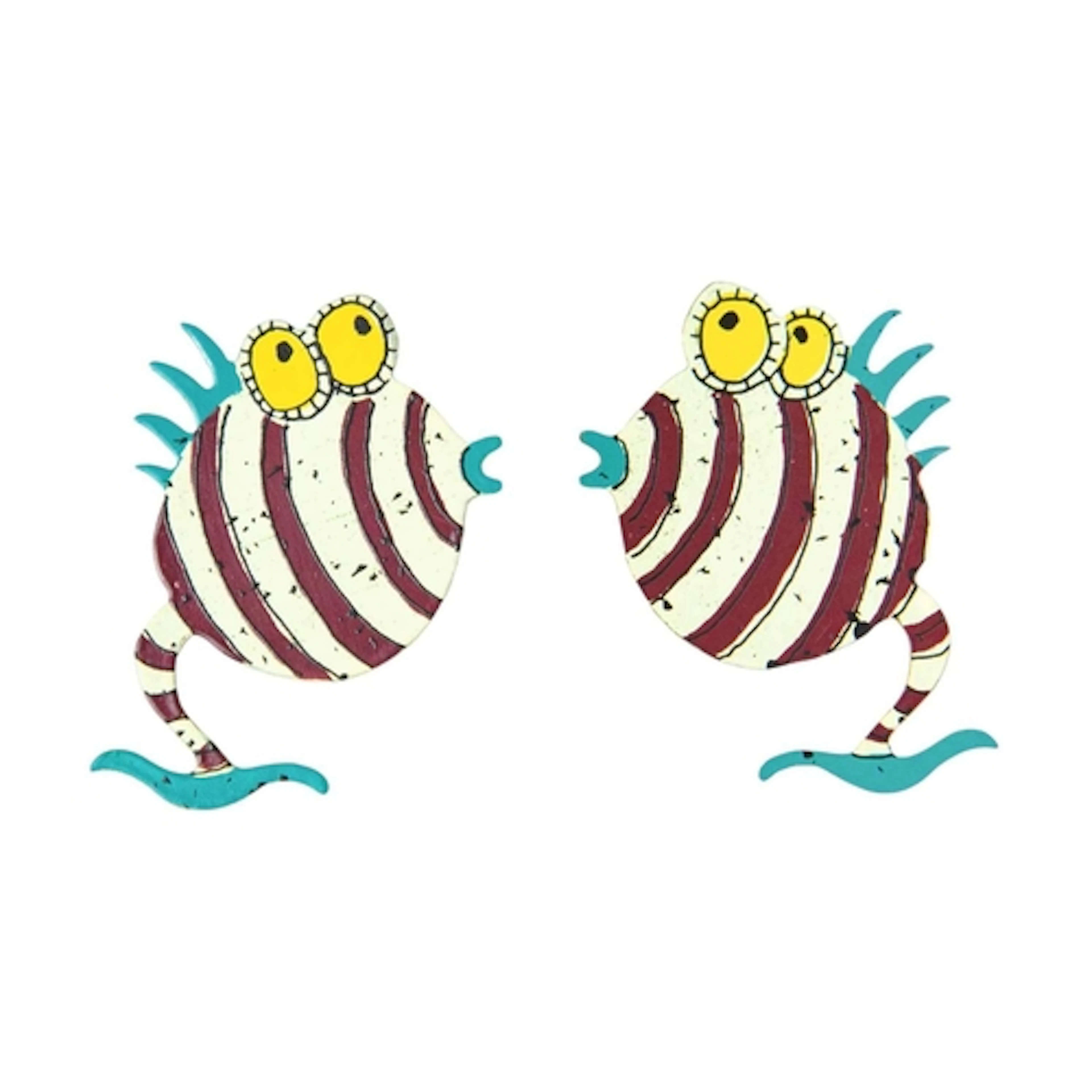 Mike ABBOTT (1963-2024) & Kim ELLWOOD (1963) Hand printed ti...