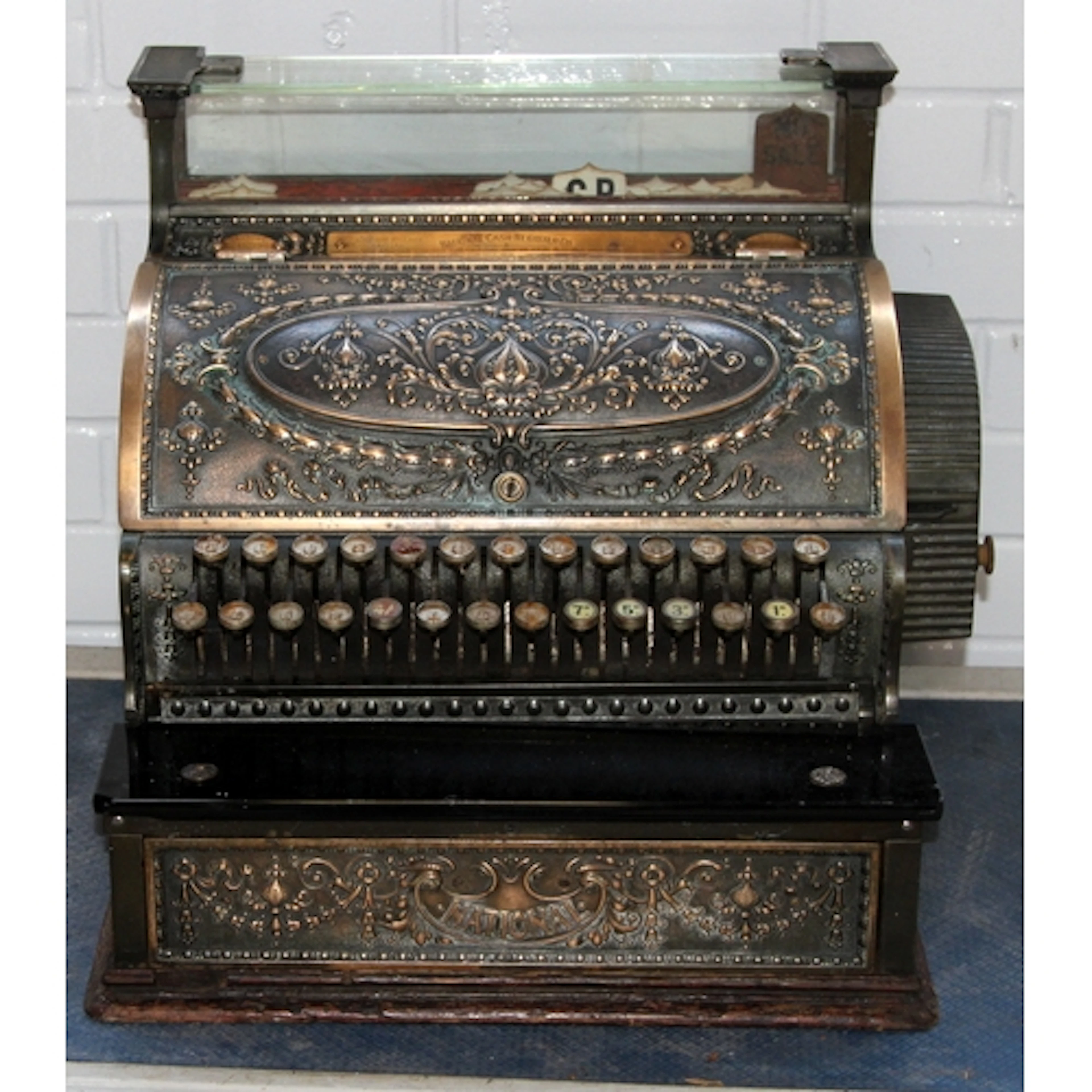 Early 20th Century NCR National Cash Registers Ohio heavy an...