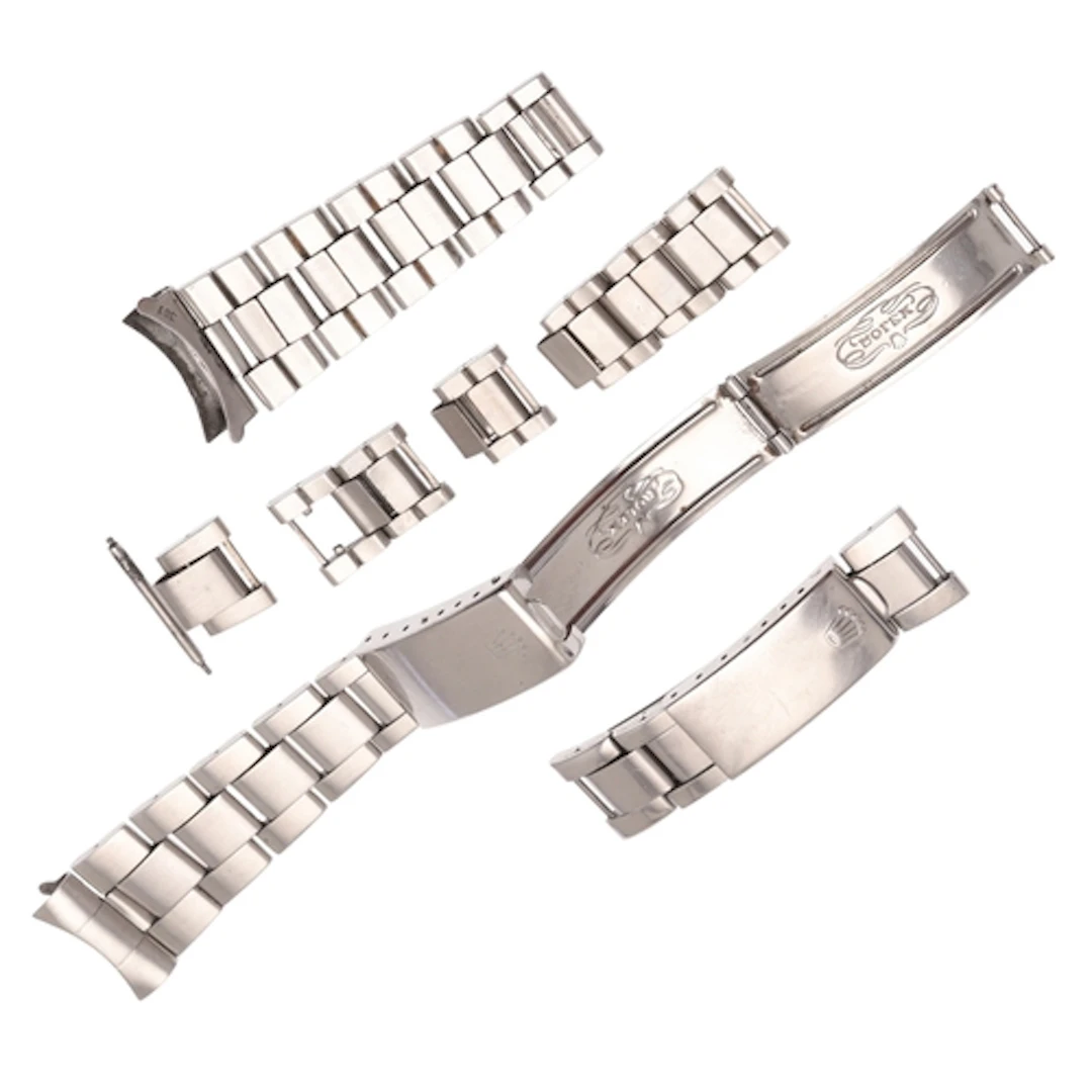 VARIOUS STAINLESS STEEL ROLEX BRACELET PARTS. for Oyster bra...