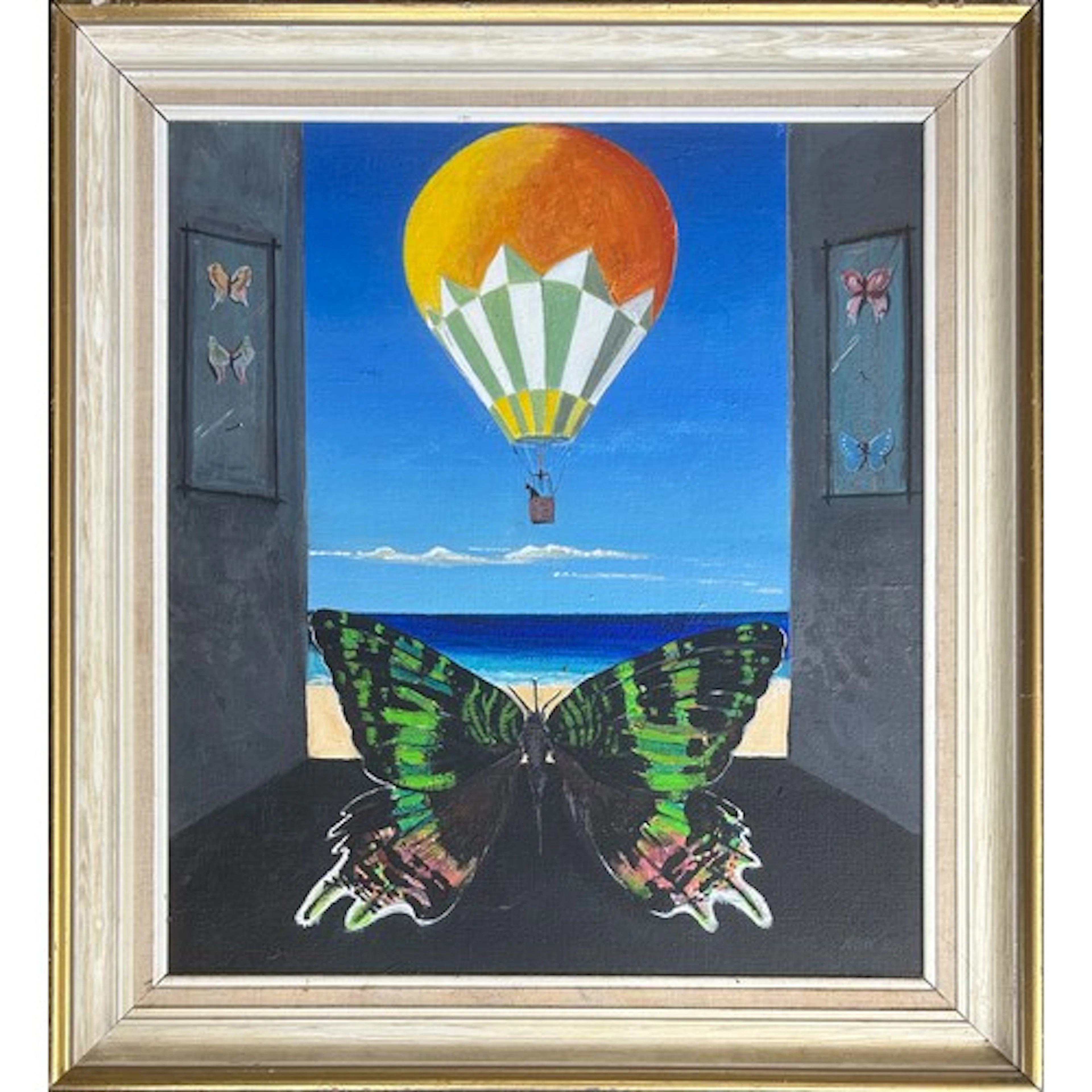 Norman Saunders-White, (1930-2024), 'Up and Away', acrylic o...