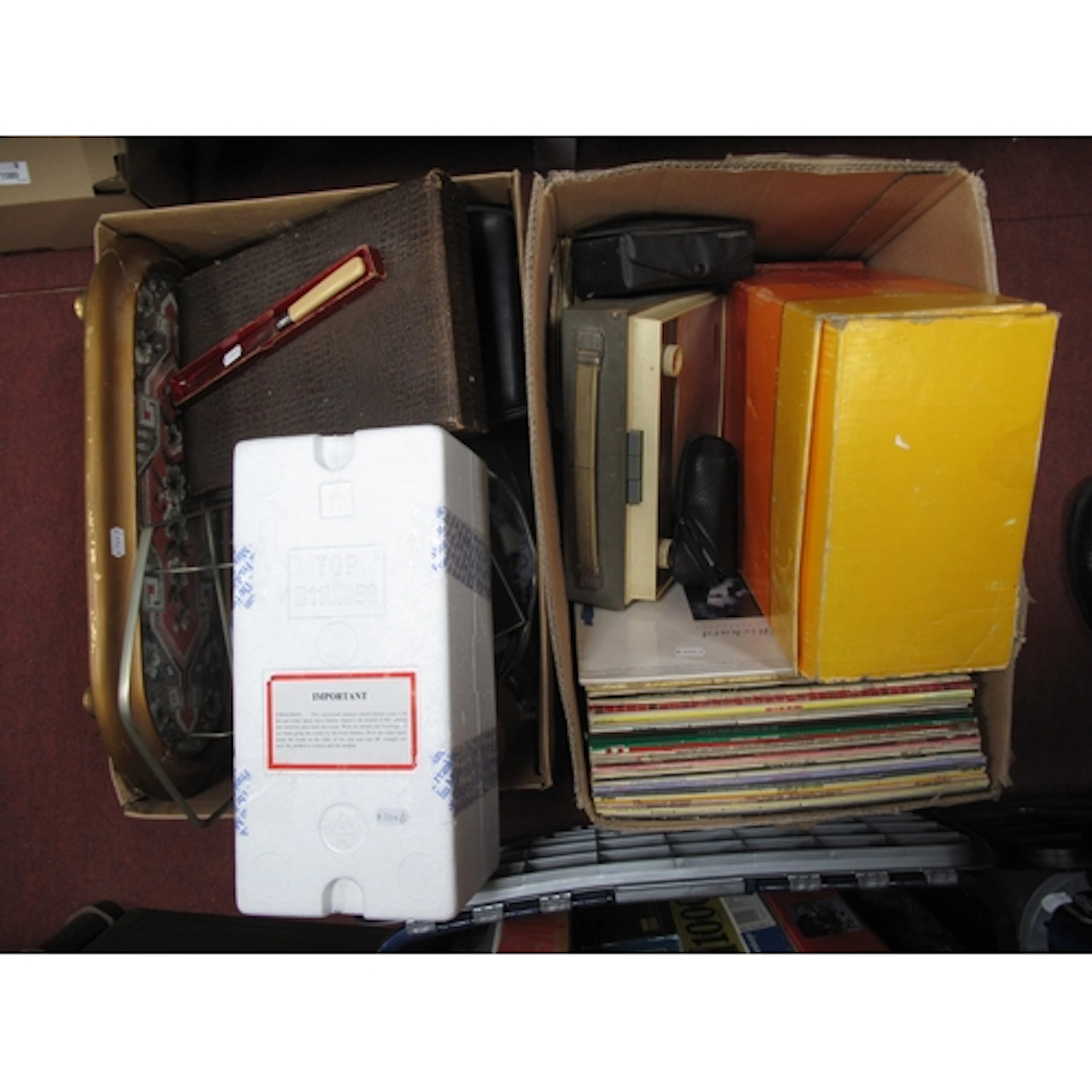 Collectables, including LP records by Cliff Richard and othe...