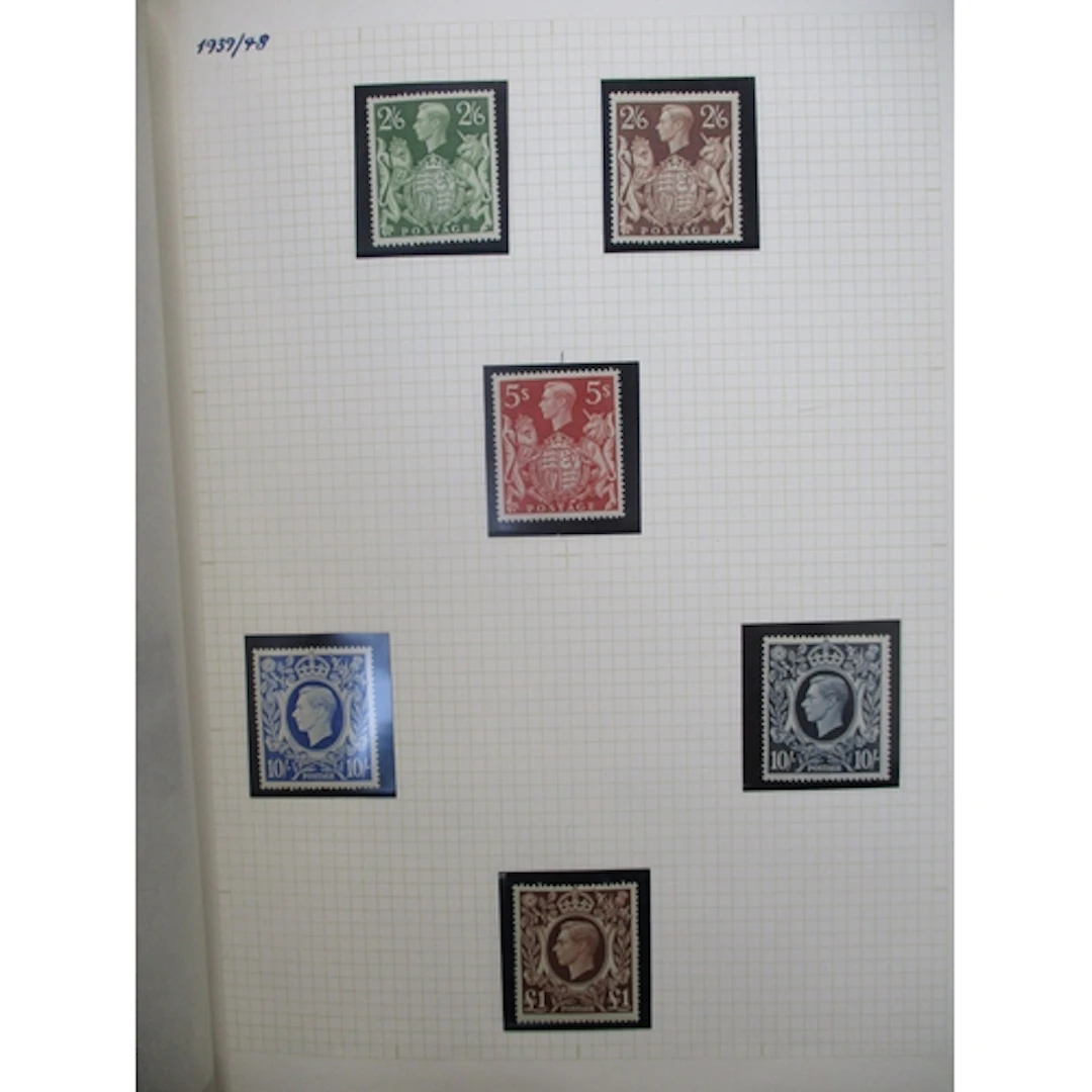 World Misc early to modern M/U coln in approx 9 vols and loo...