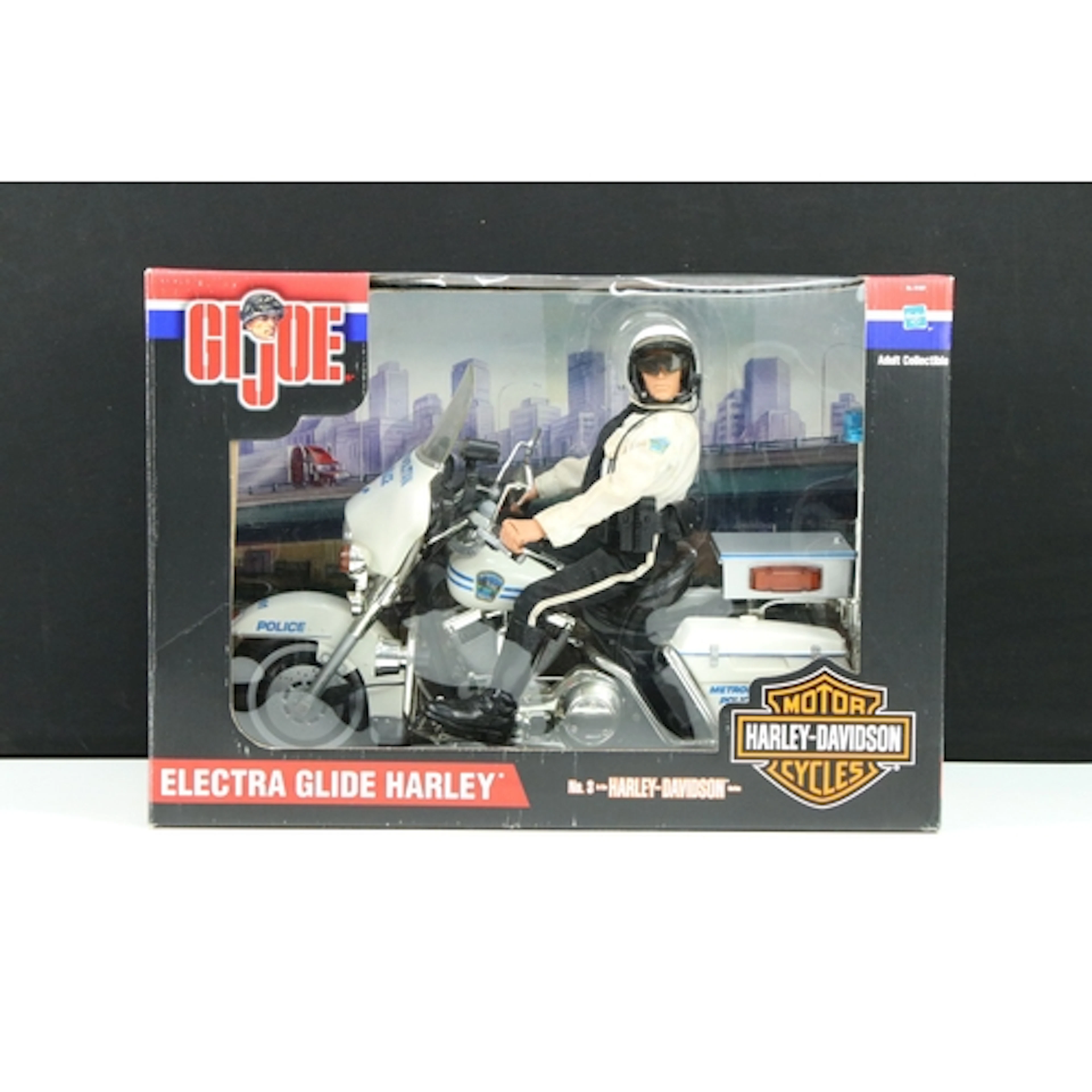 Boxed Hasbro GI Joe Harley Davidson Electra Glide Harley no ...