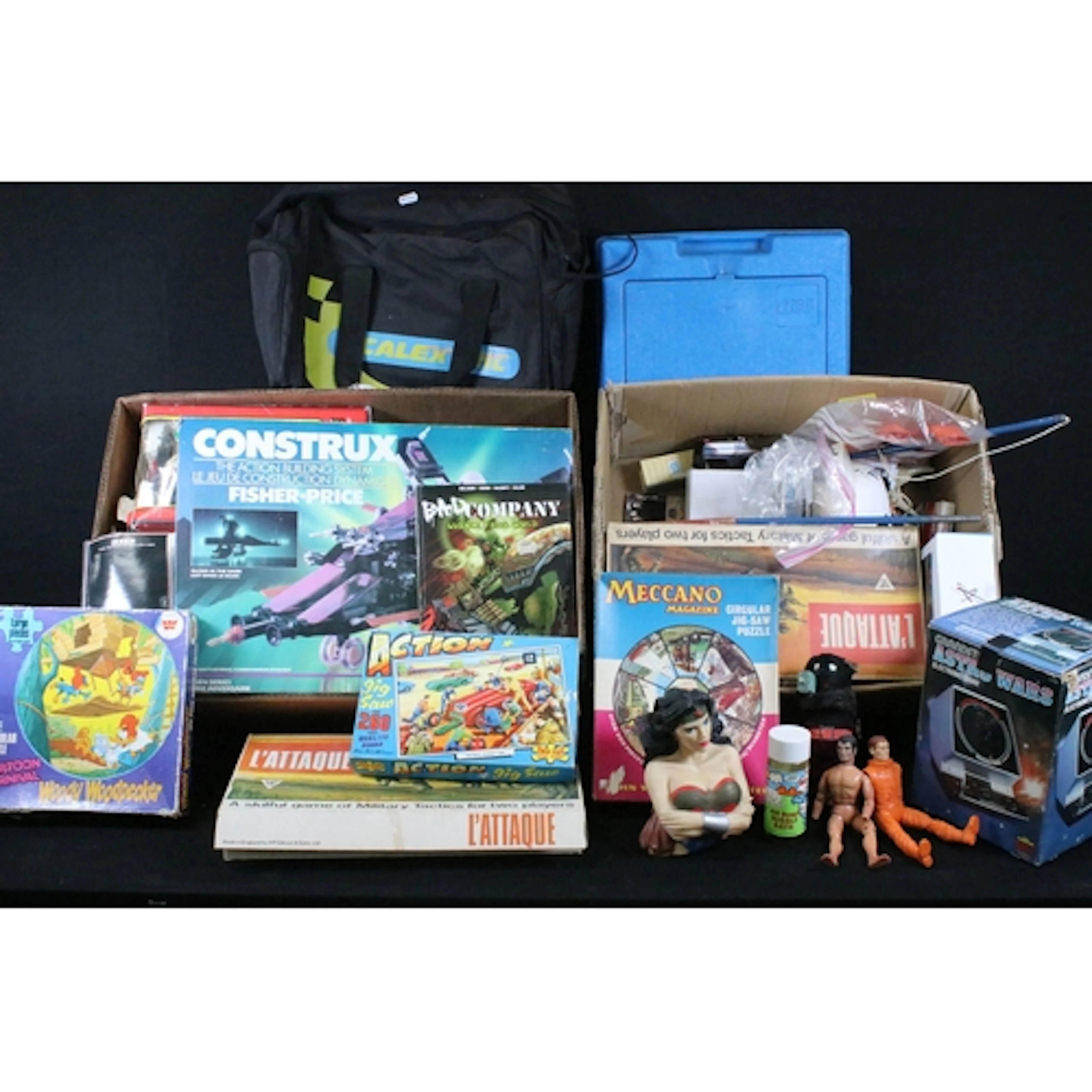 Collection of mixed toys and games to include boxed Fisher P...