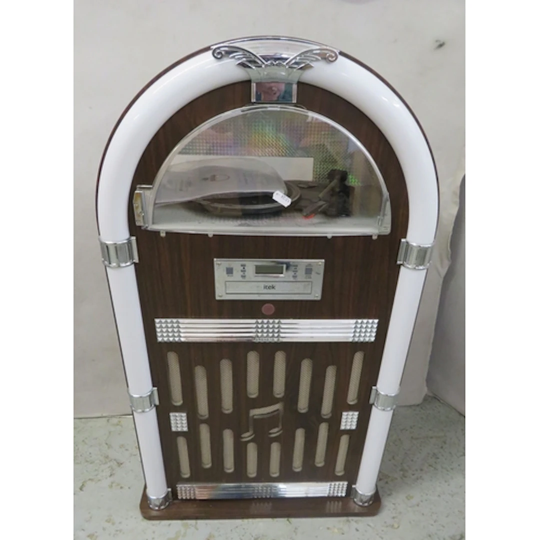 ITEC Floor Standing Juke Box with record player, model 16002...