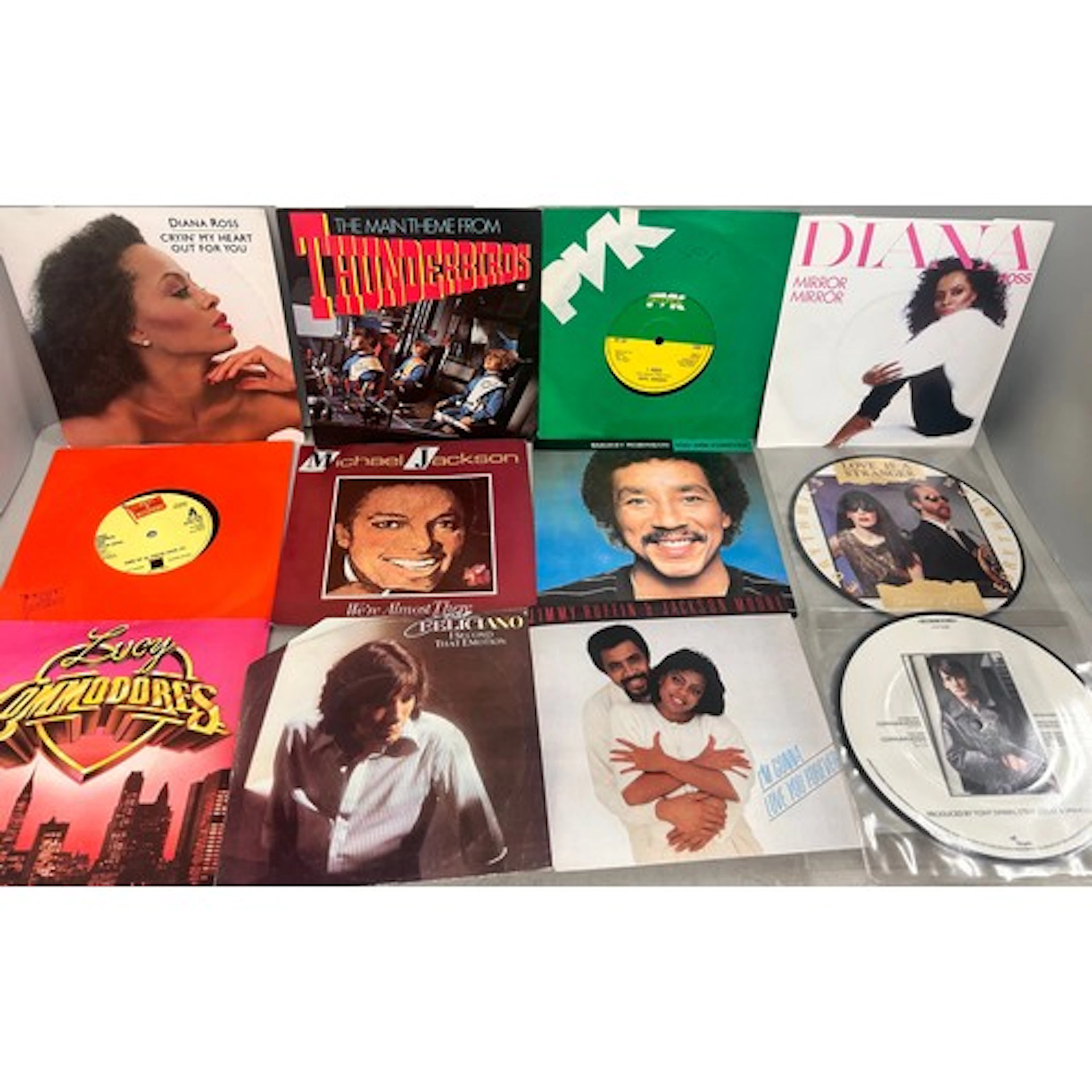 Collection of 45rpm singles to include Toyah, Commodores, Eu...