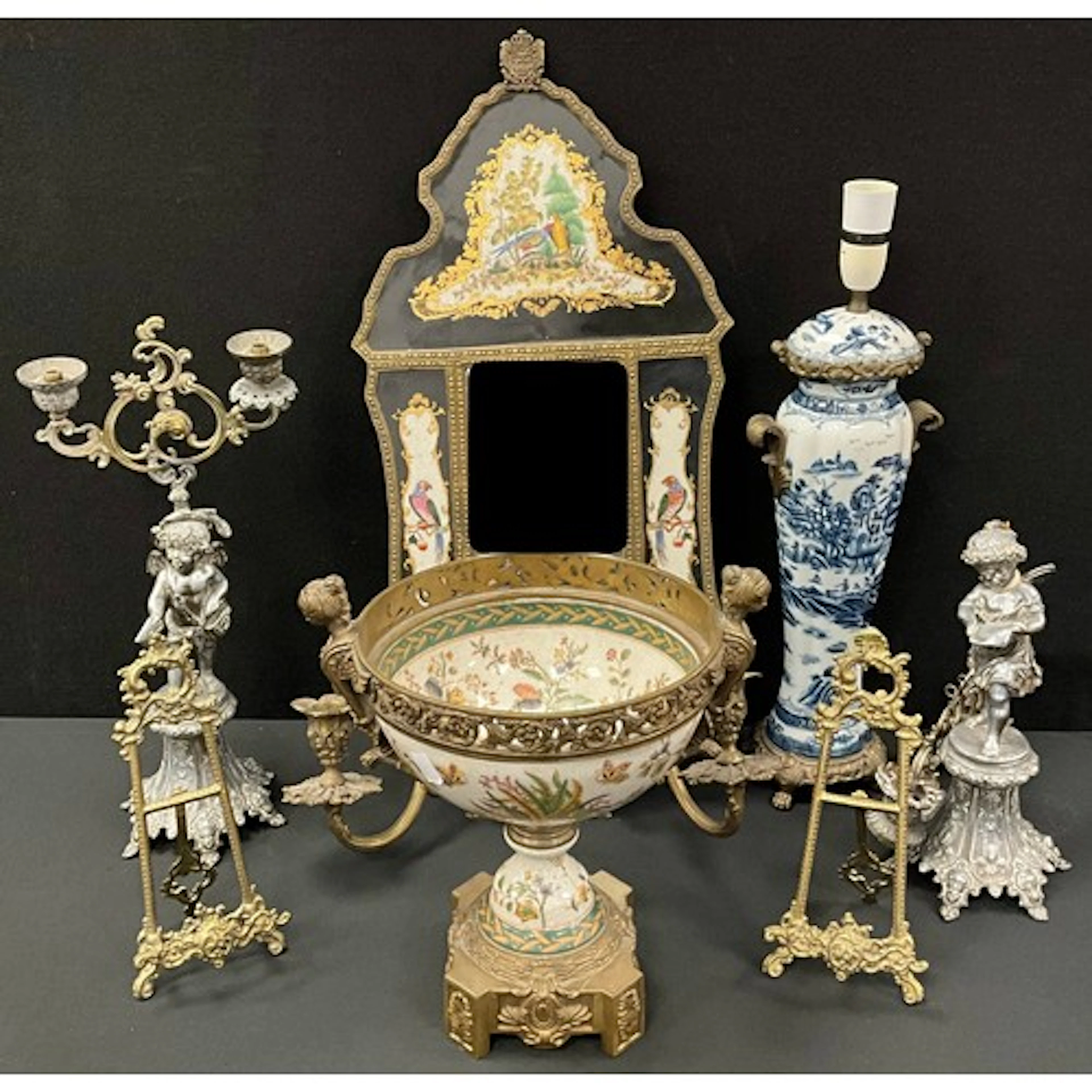 Interior Decoration - a near pair of 19th century French spe...
