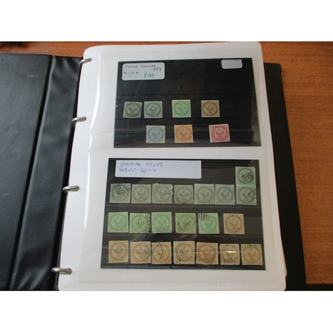 French Colonies. M/U, in 7 ring binders incl General issues ...