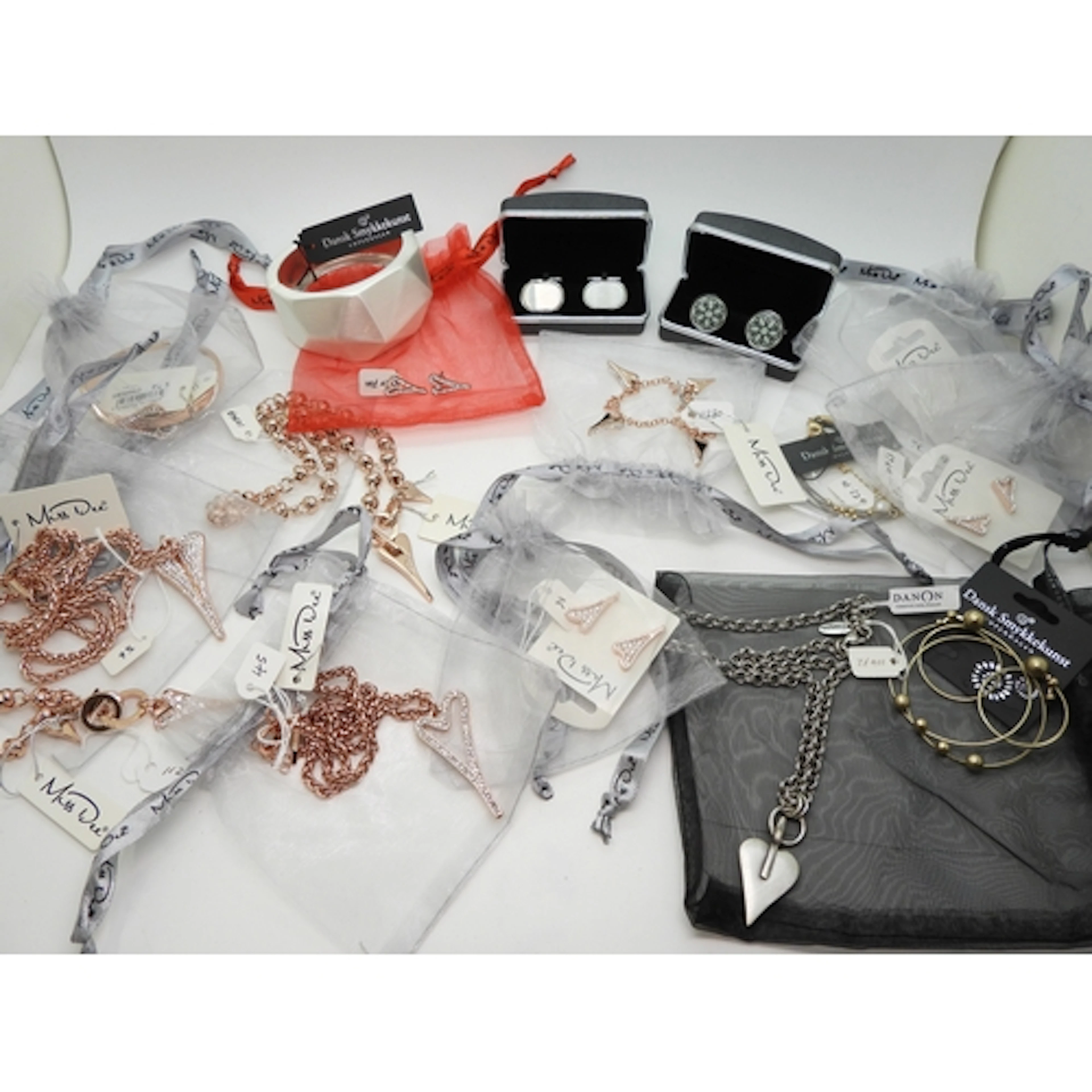 A collection of costume jewellery made by Dansk, Miss Dee an...