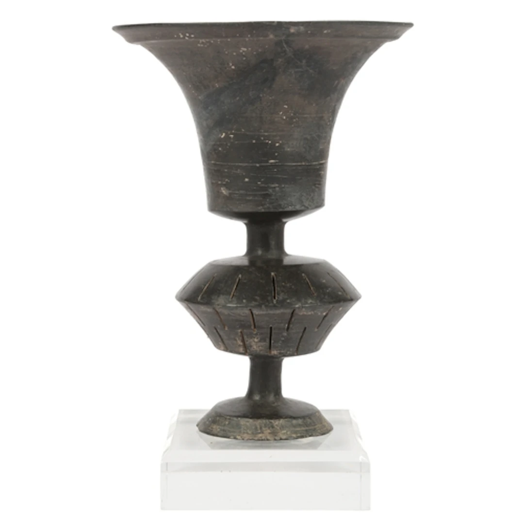 A Chinese neolithic 'eggshell 'pottery cup, Longshan culture...