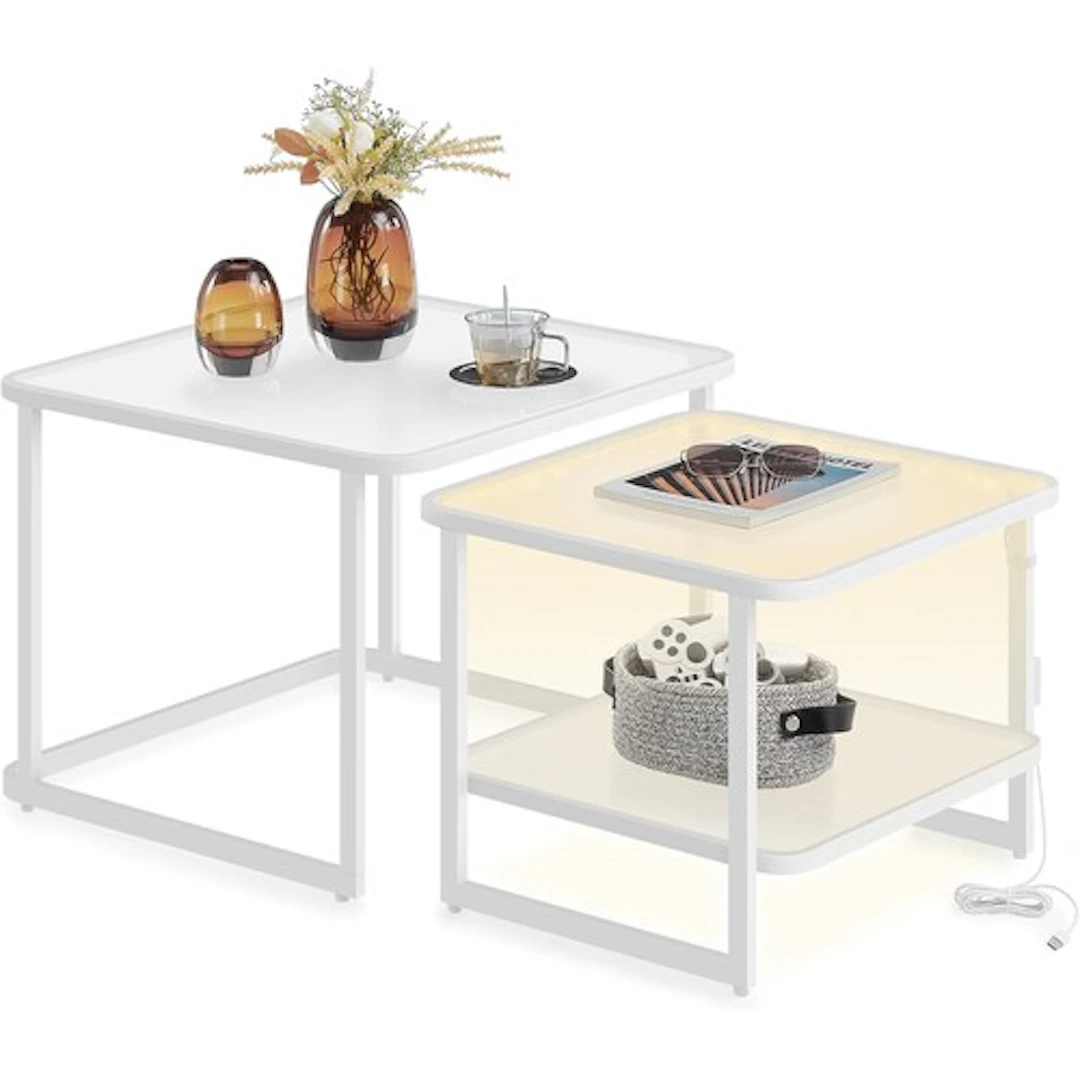SONGMICS VASAGLE COFFEE TABLES set of two, 1 box, SKU number...