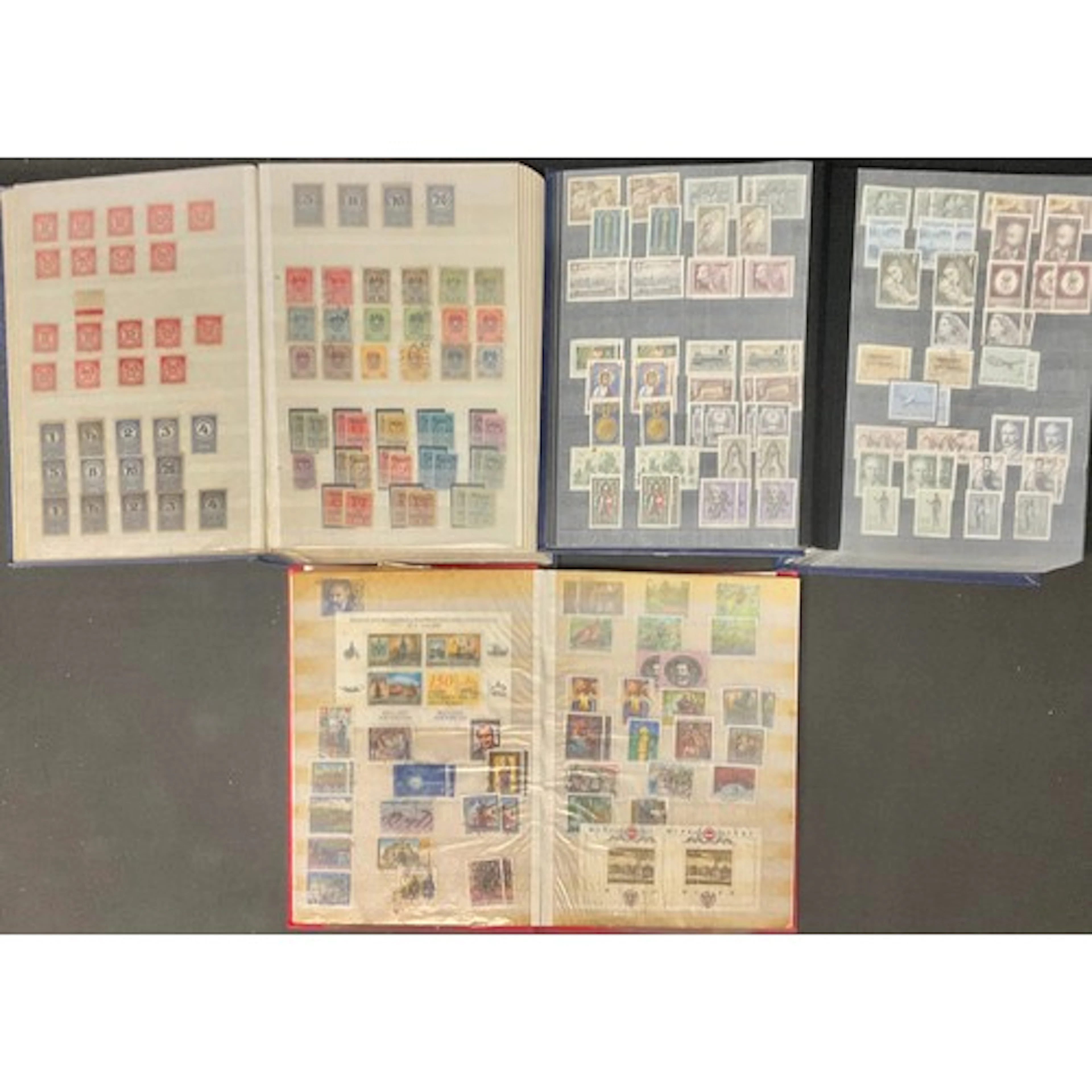 Stamps : Austrian collection in 3 stockbooks , 1850 - modern...