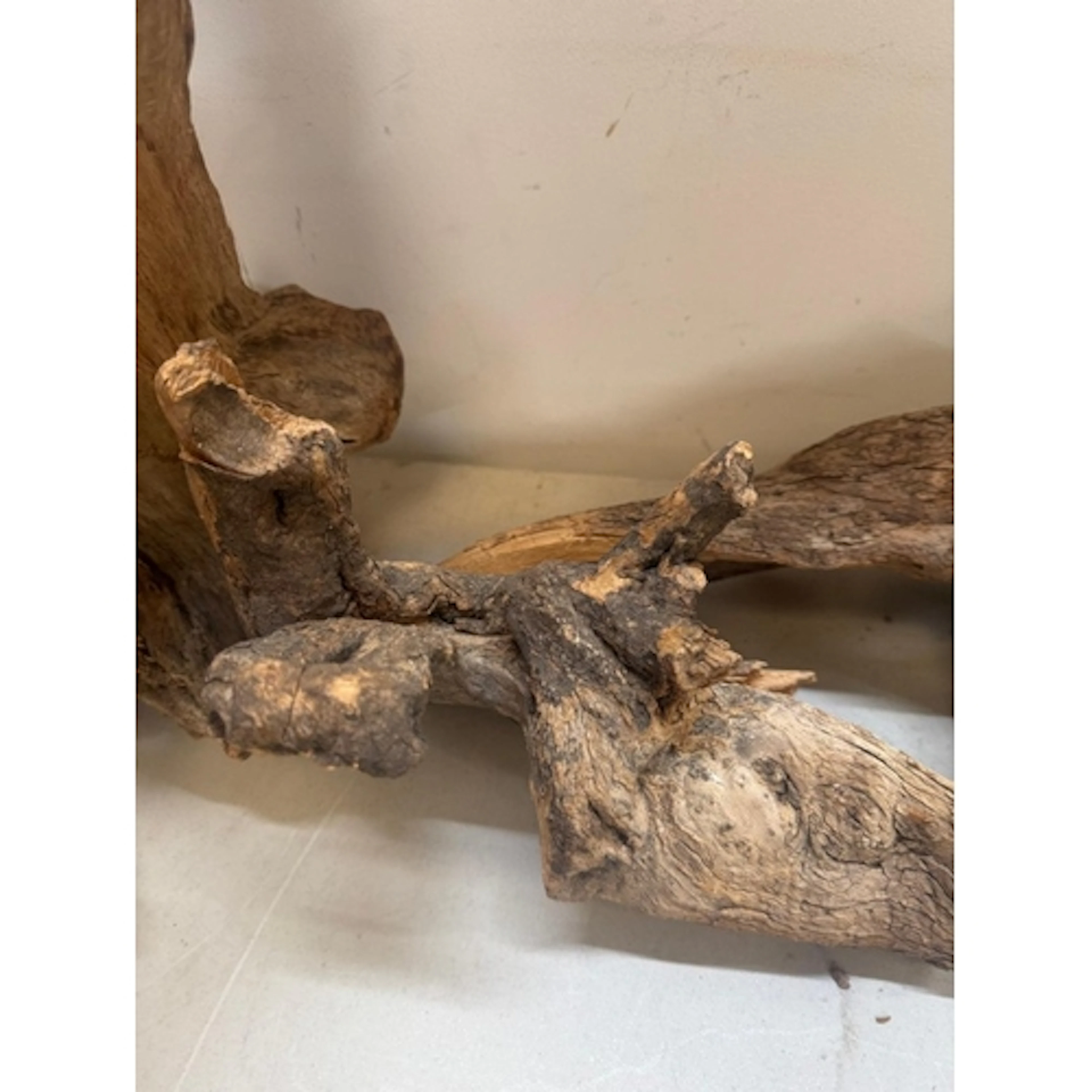 A selection of decorative driftwood.