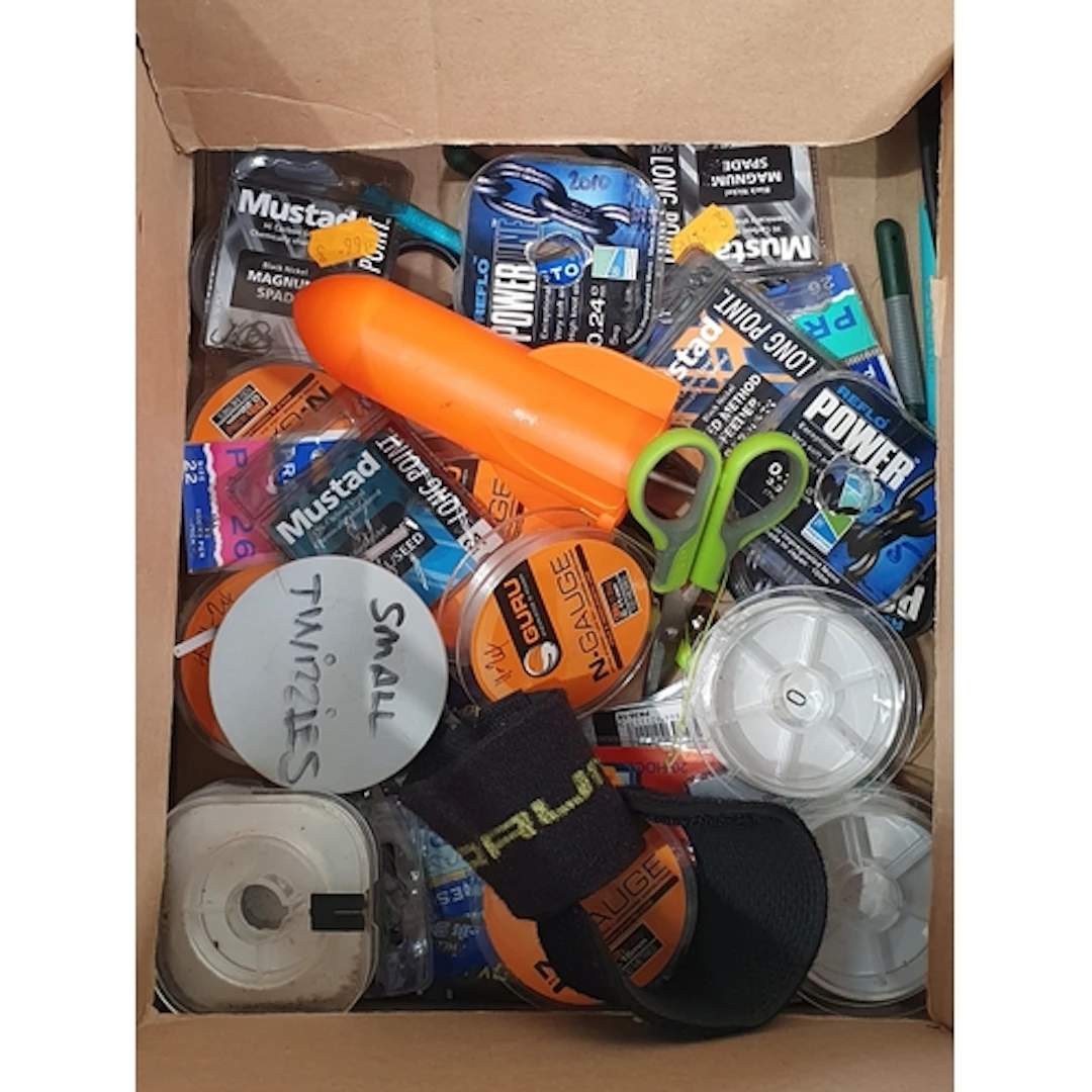 A quantity of mixed End Tackle and Lines, two Tackle Boxes a...